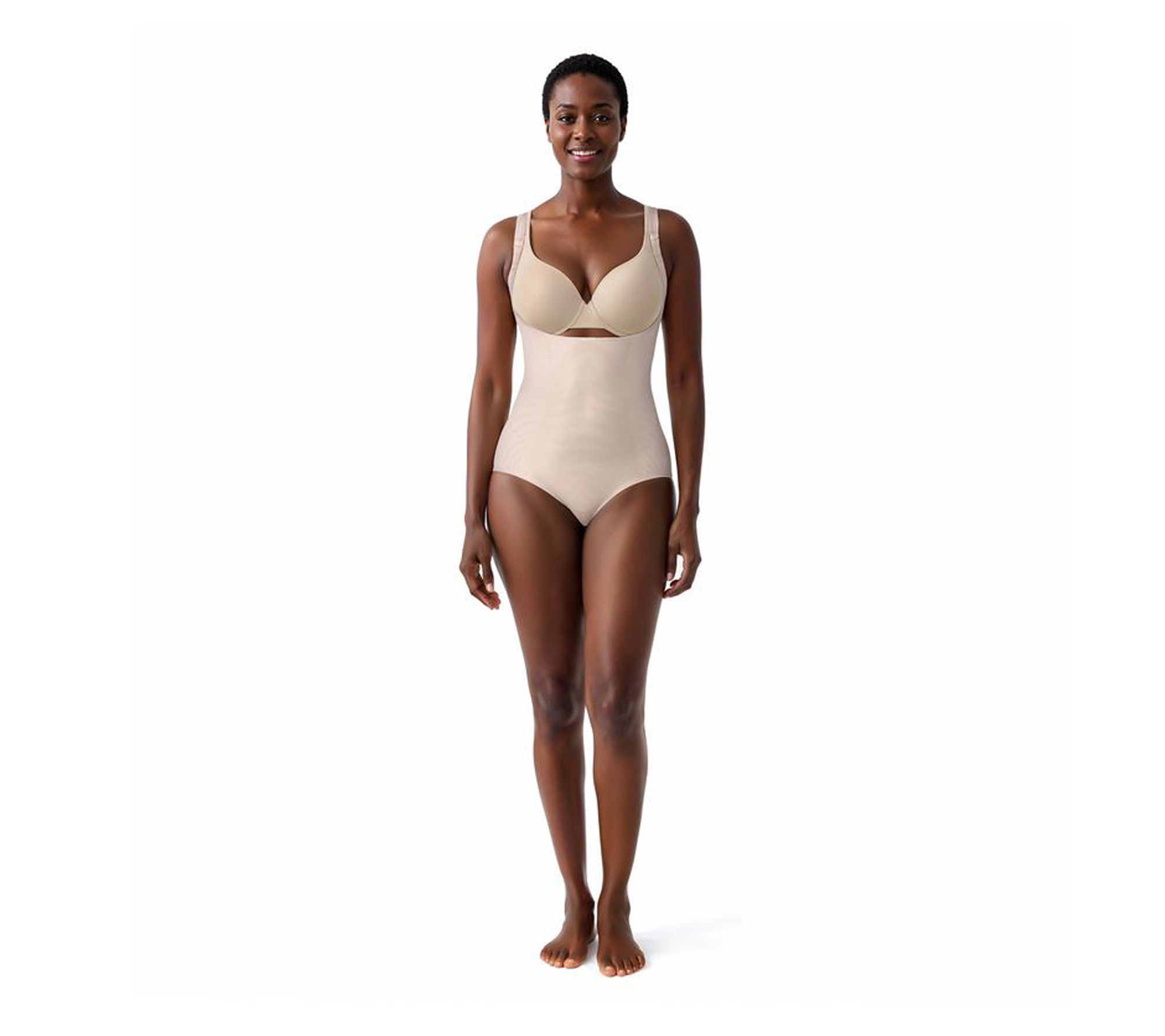 Gemsli Firm Control Open Bust Bodysuit