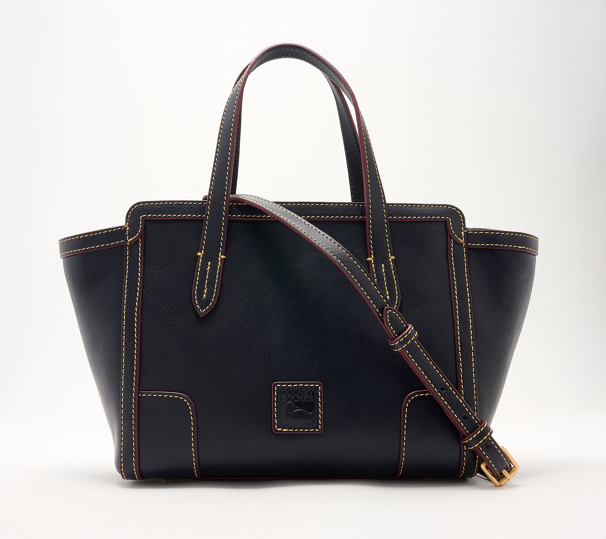 Dooney & Bourke Florentine Leather Small Shopper with Shoulder Strap