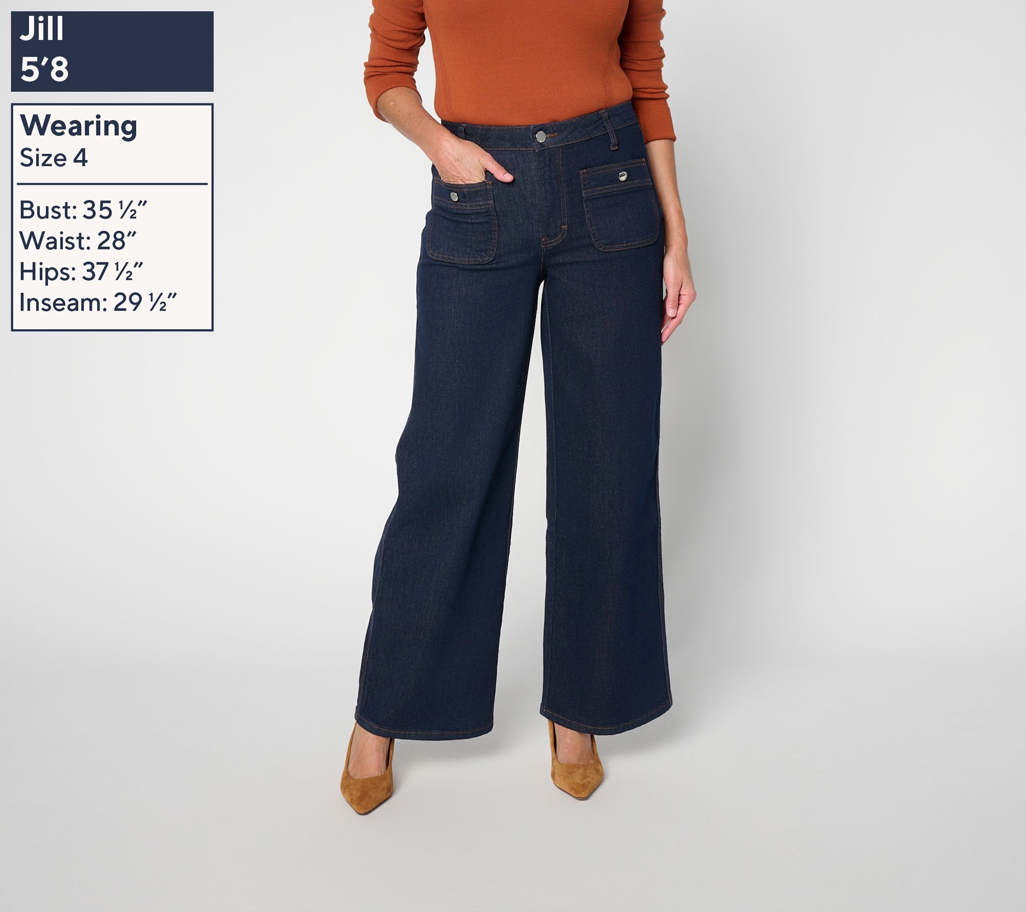 RM Studio x Rebecca Minkoff Petite Forever Stretch Jeans | QVC