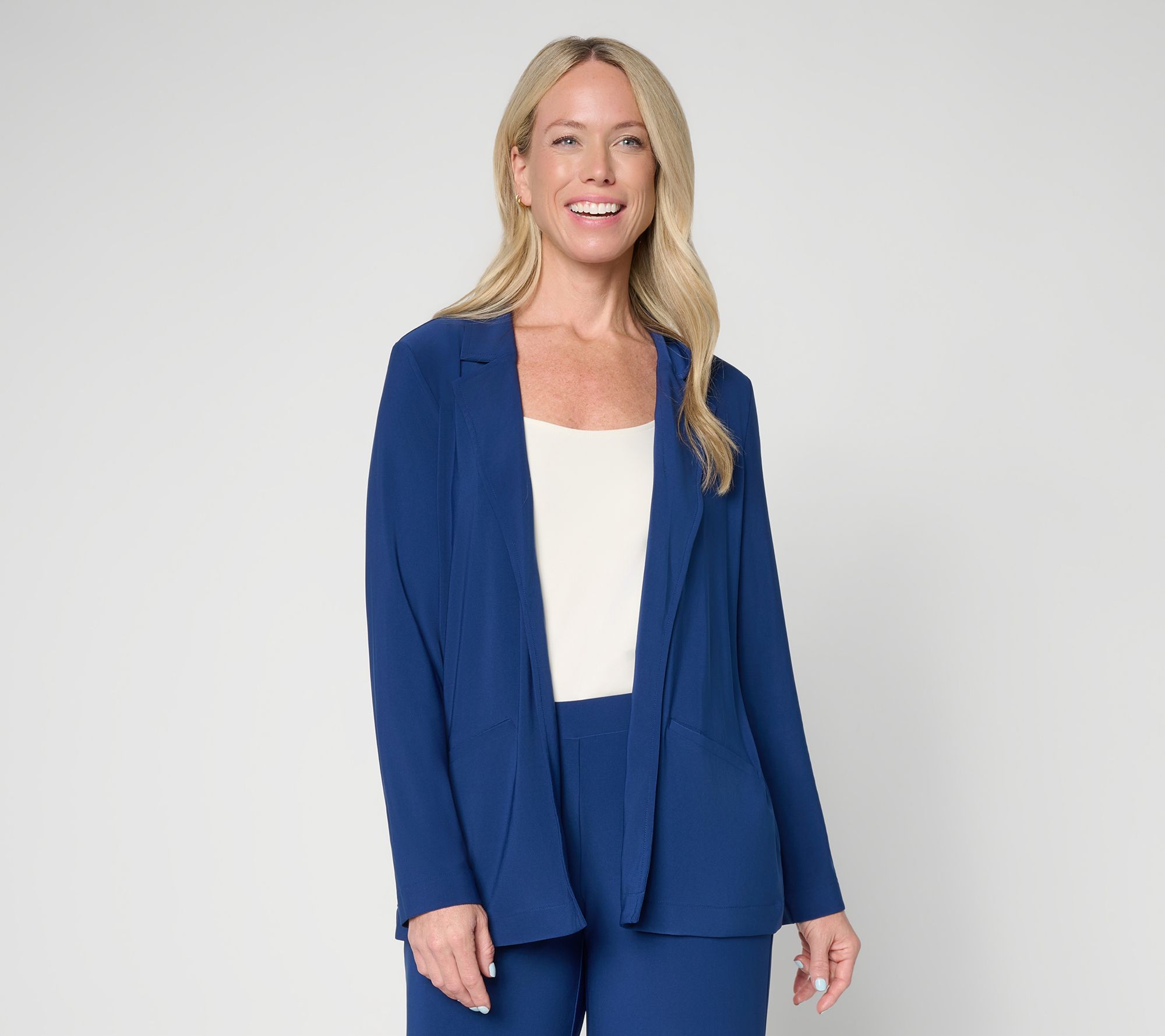  Women with Control La Roma Jersey Soft Blazer