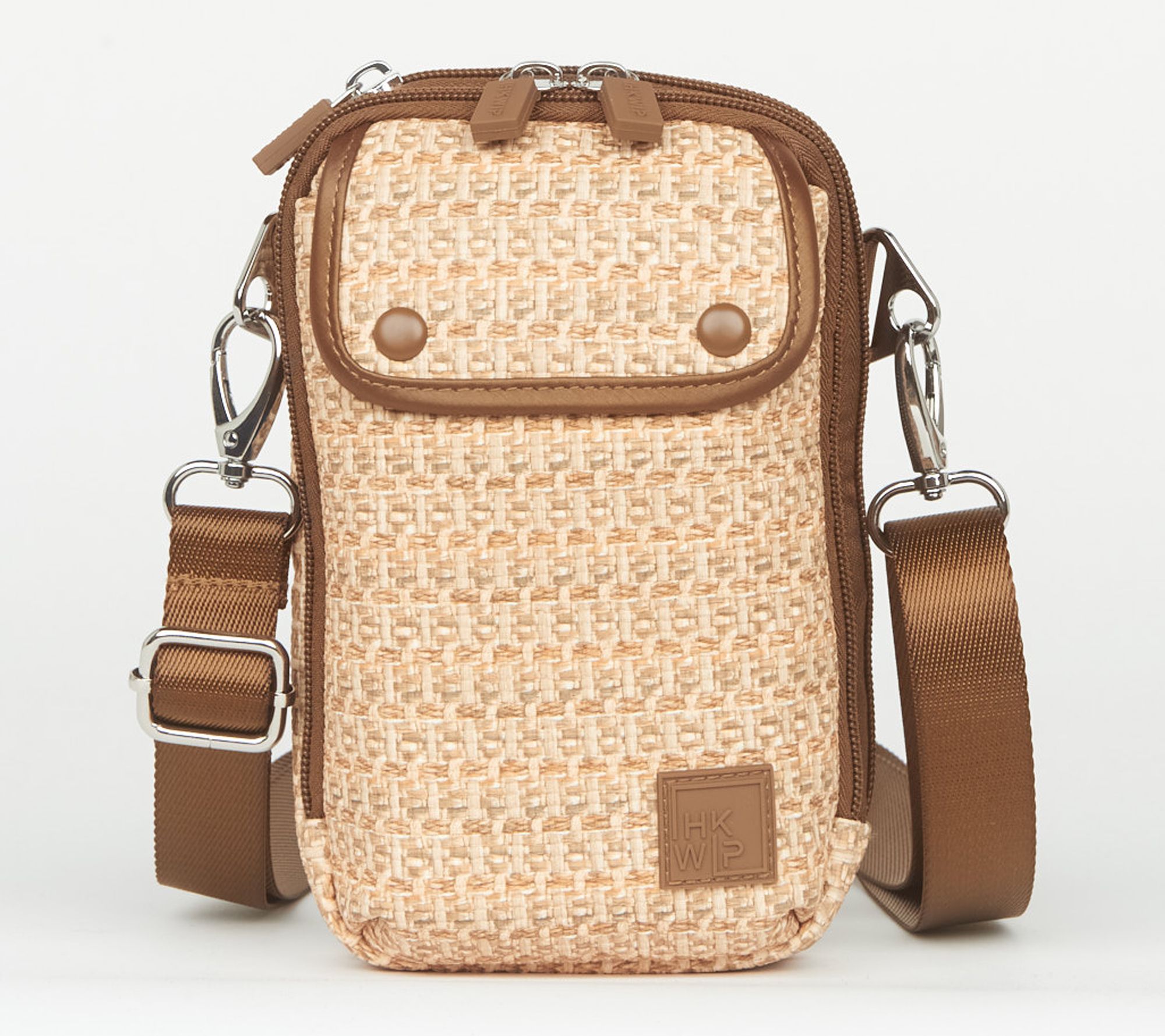 "As Is" IHKWIP Raffia Everyday Essentials Crossbody