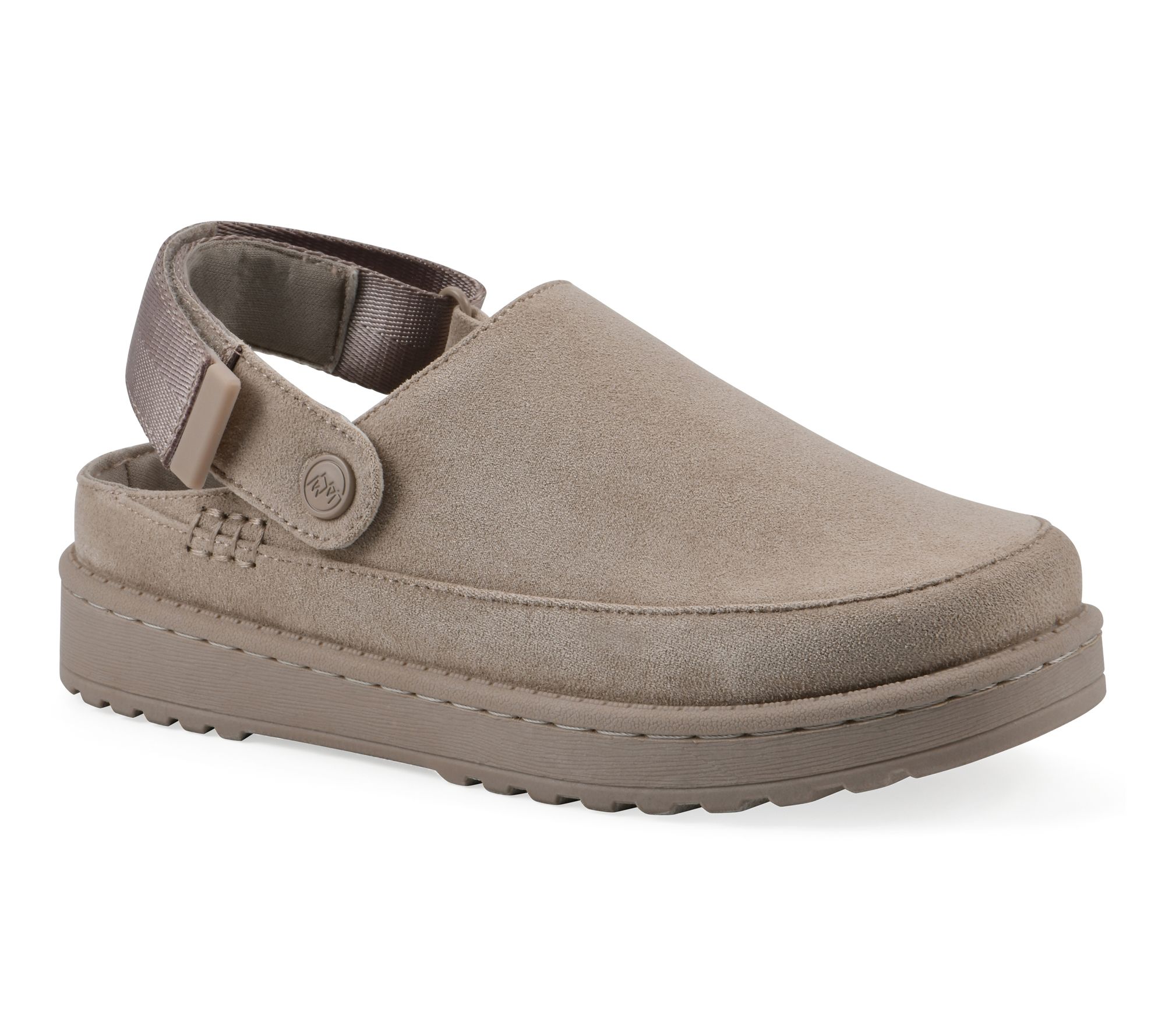 White Mountain Water Resistant Adjustable Clogs -Icebound
