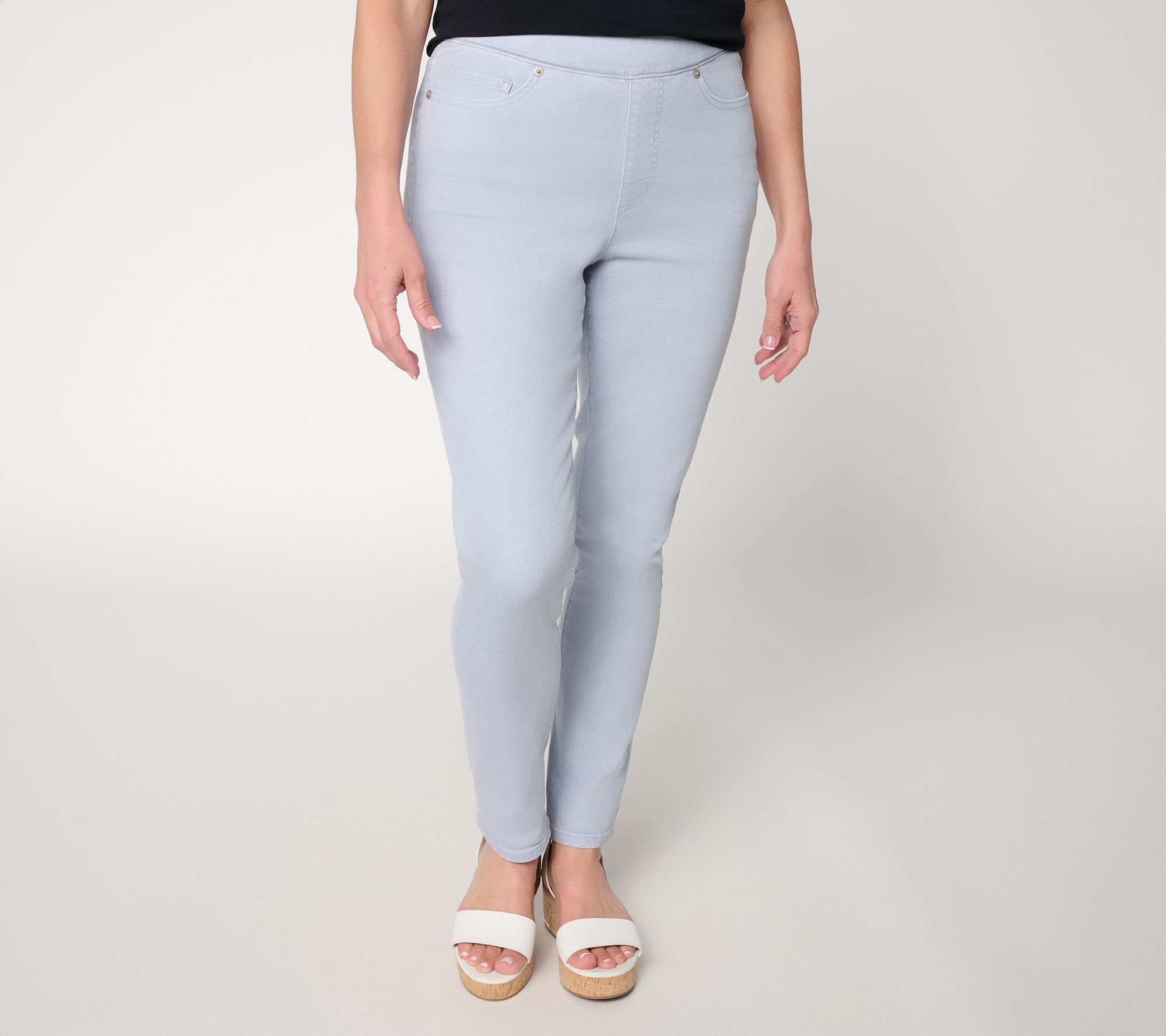 "As Is" Ree by the Pioneer Woman Tall Pull -On Skinny Full Length Jeans
