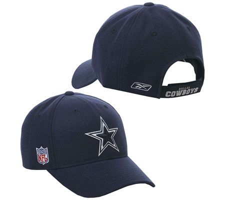 NFL Dallas Cowboys Basic Wool Logo Hat - Navy 