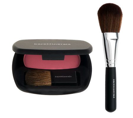 bareMinerals Ready Blush with Brush The Faux Pas - QVC.com