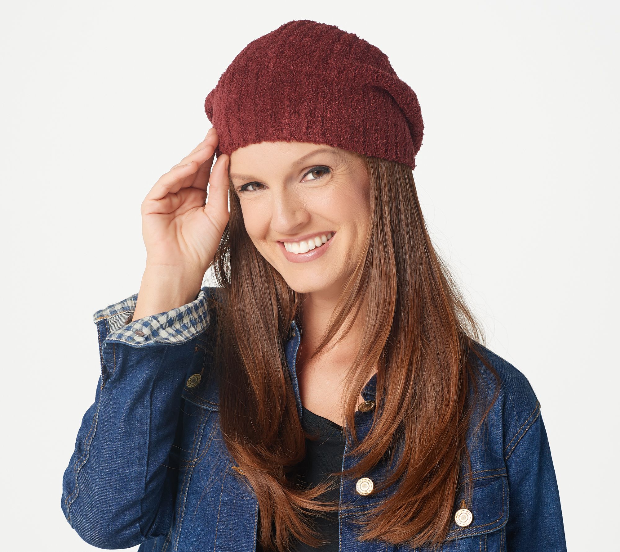 Barefoot Dreams CozyChic Lite Ribbed Beanie - QVC.com