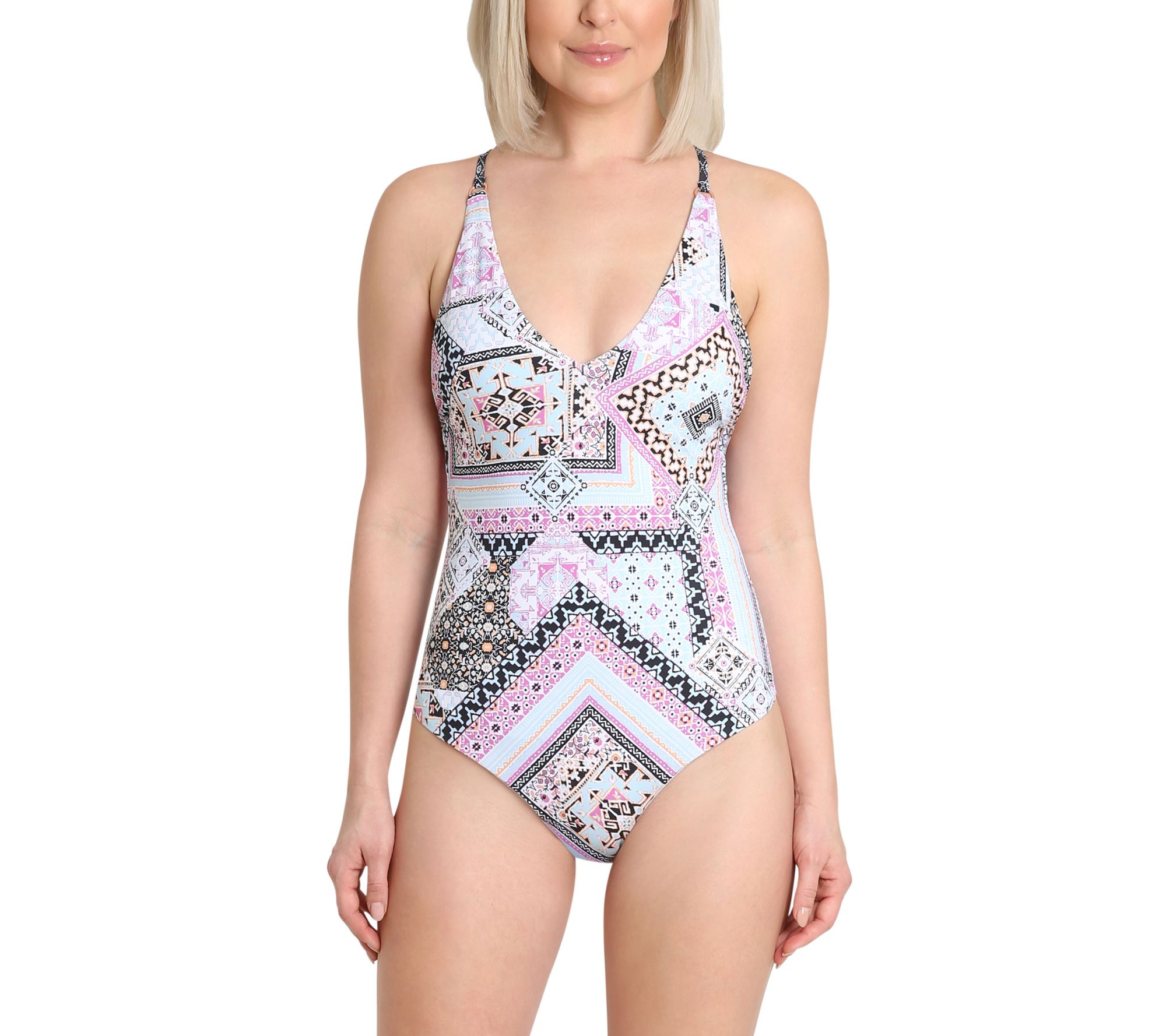 qvc tankini swimwear