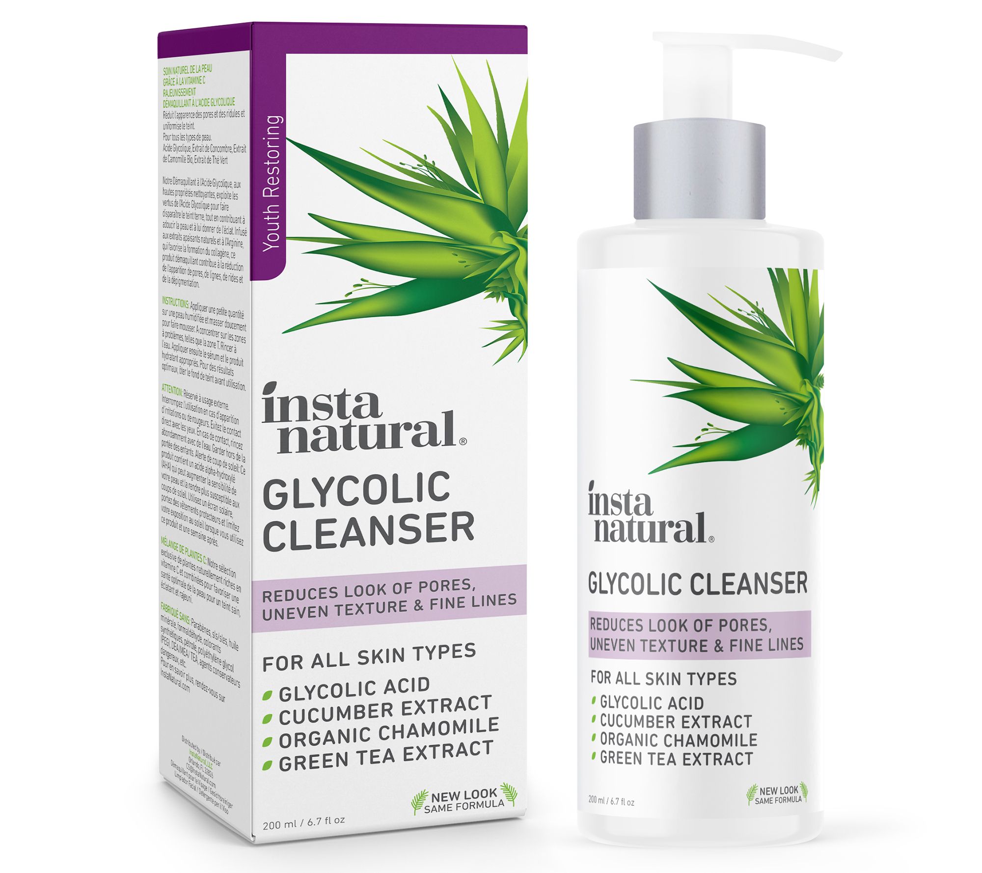 InstaNatural Glycolic Cleanser - QVC.com