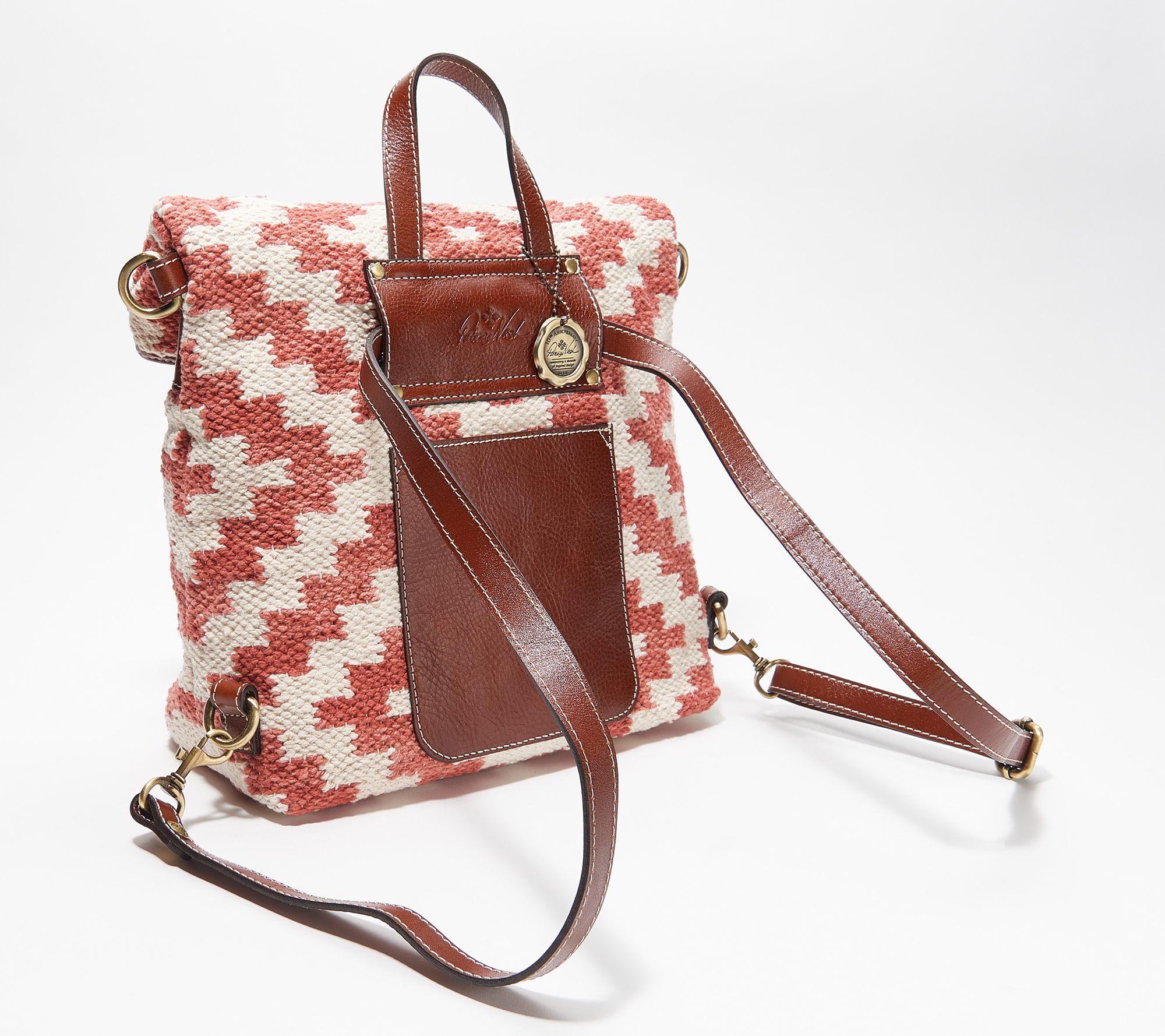 "As Is" Patricia Nash Woven Casoli Convertible Backpack