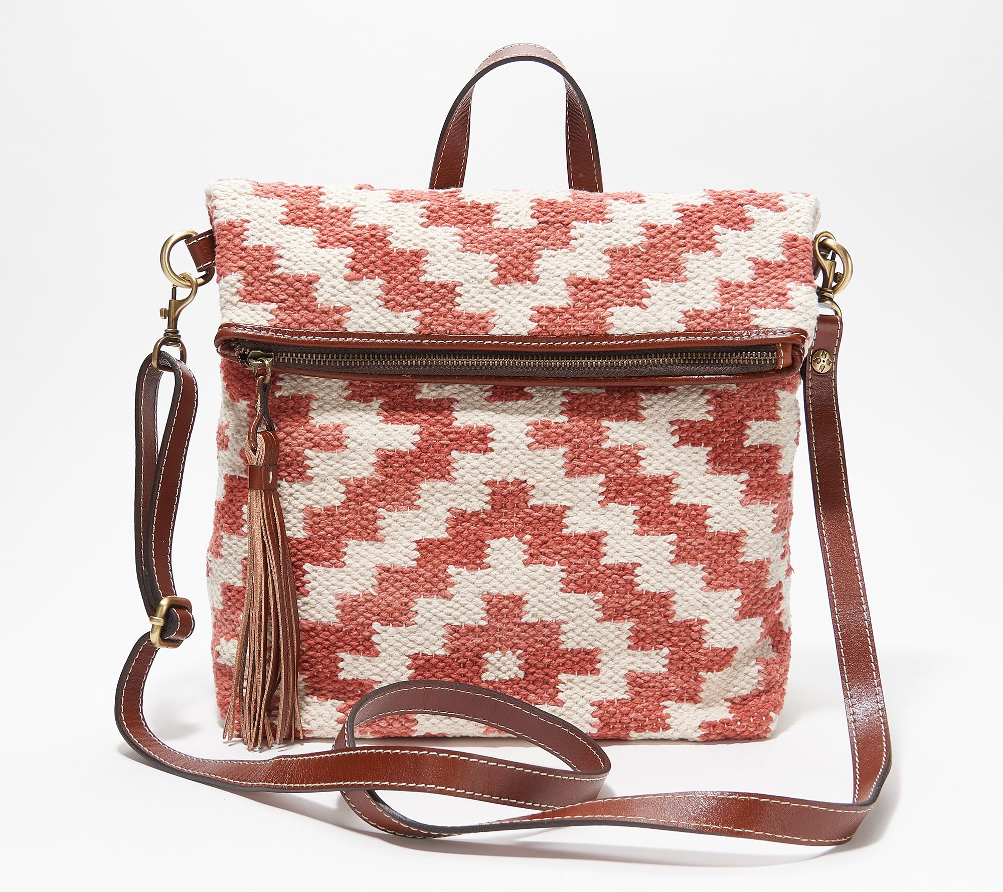 "As Is" Patricia Nash Woven Casoli Convertible Backpack