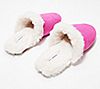 Isaac Mizrahi Live! Microsuede Classic Slipper with Faux Fur, 1 of 1