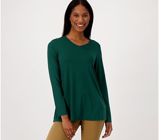 Susan Graver Weekend Essentials Cool Touch A-Line Tunic