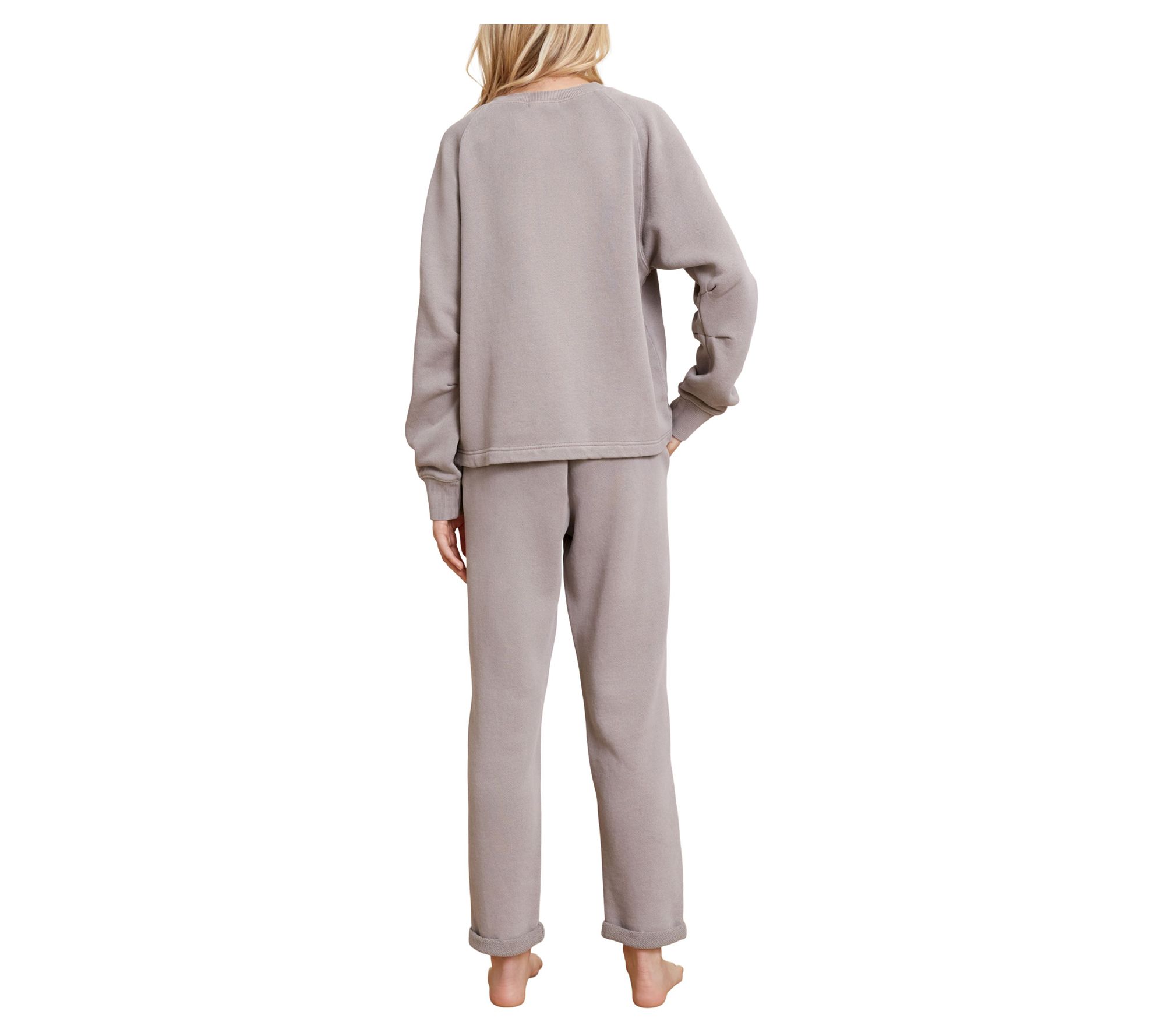 Barefoot Dreams Malibu Collection Youth Rolled Hem Pant - Qvc.com