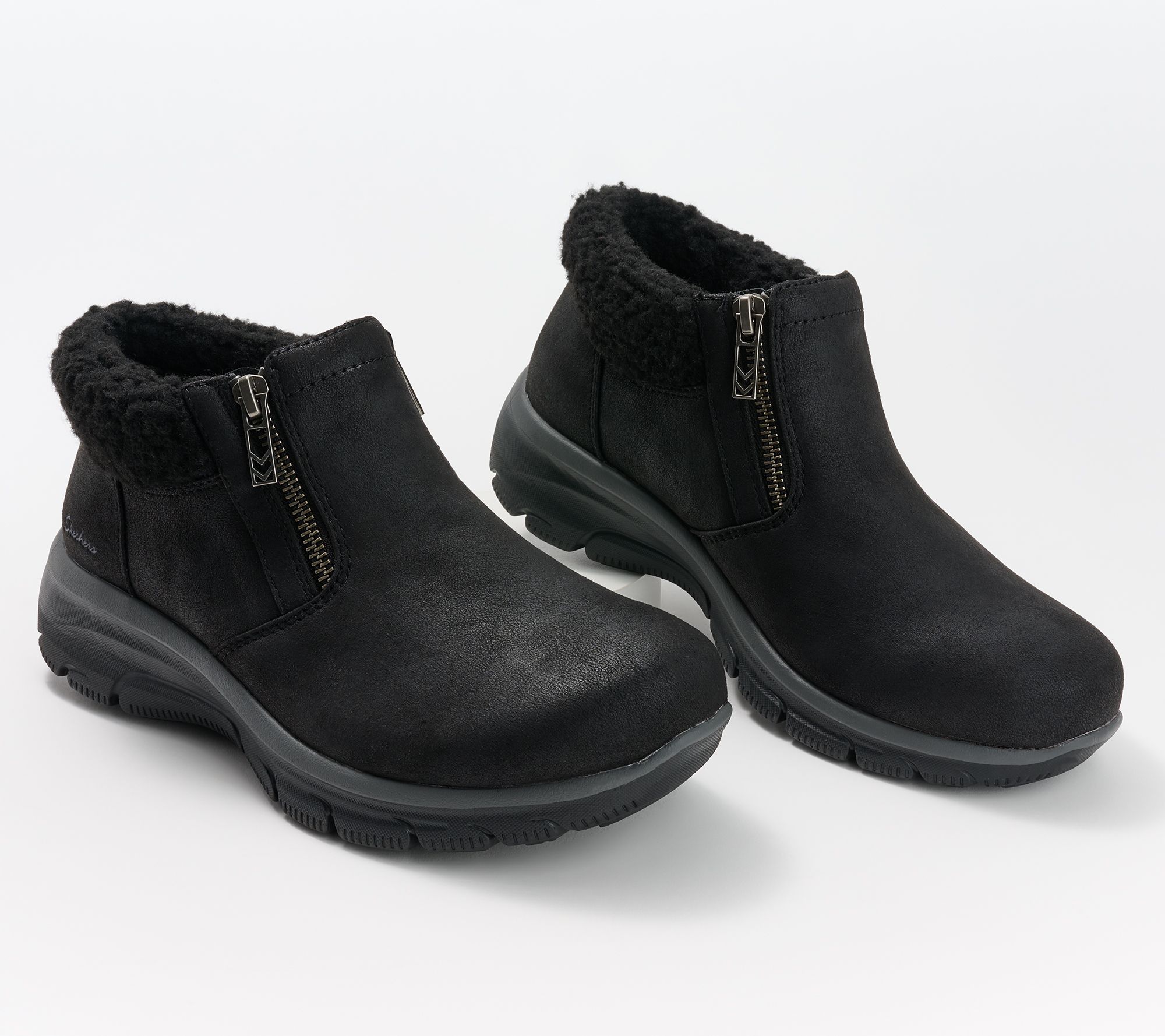 Skechers Easy Going Water Repellent Vegan Ankle Boots -Social Mode