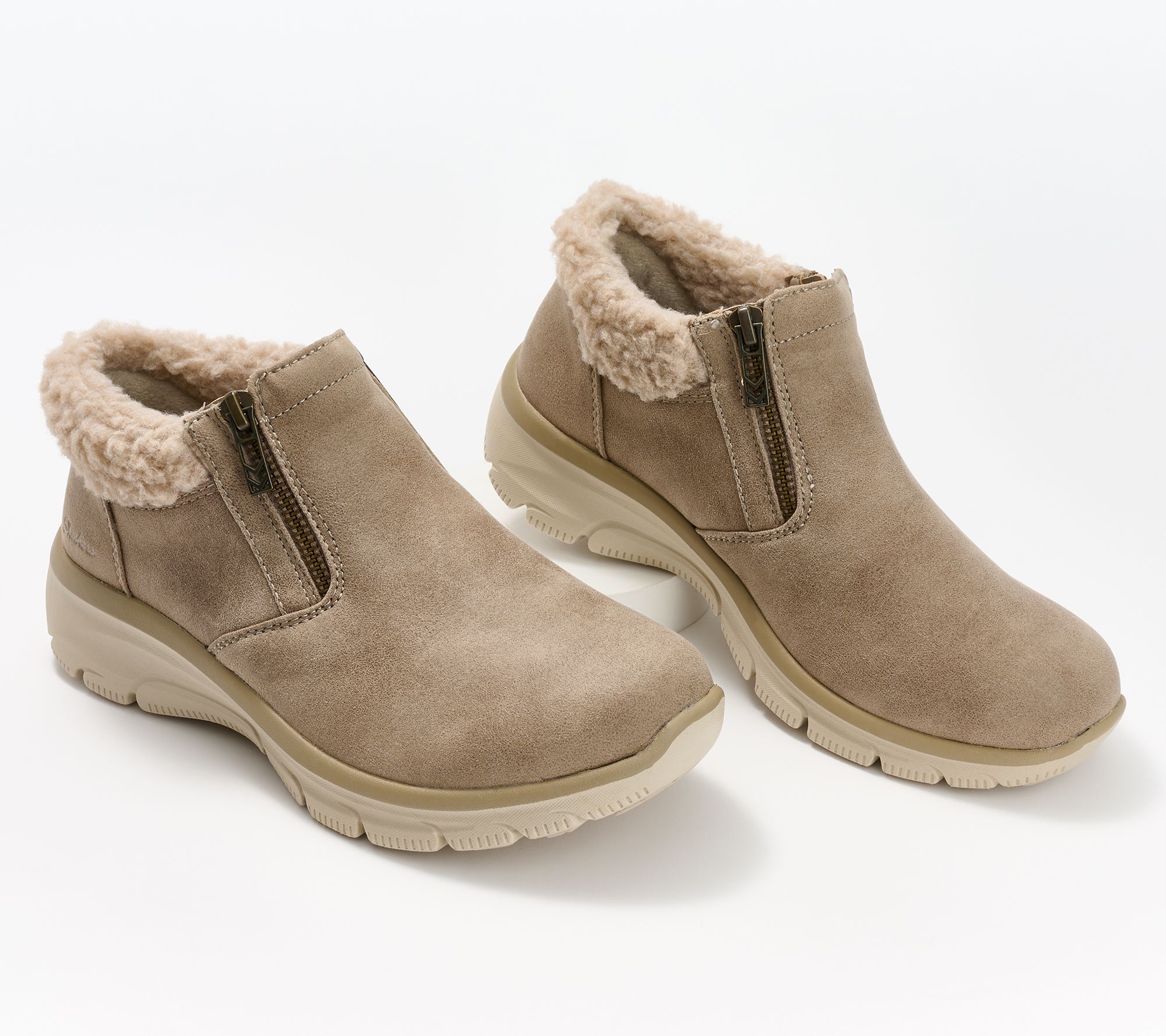 Skechers Easy Going Water Repellent Vegan Ankle Boots -Social Mode