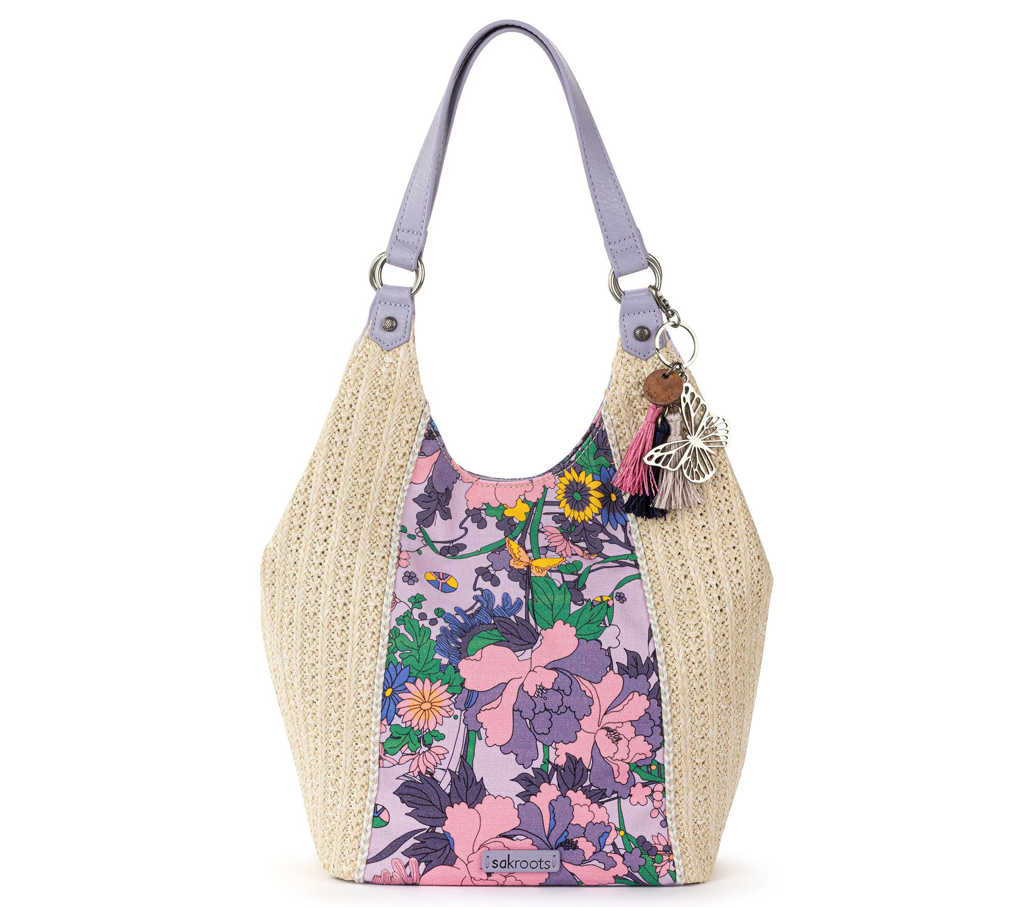 Sakroots Roma Straw Shopper