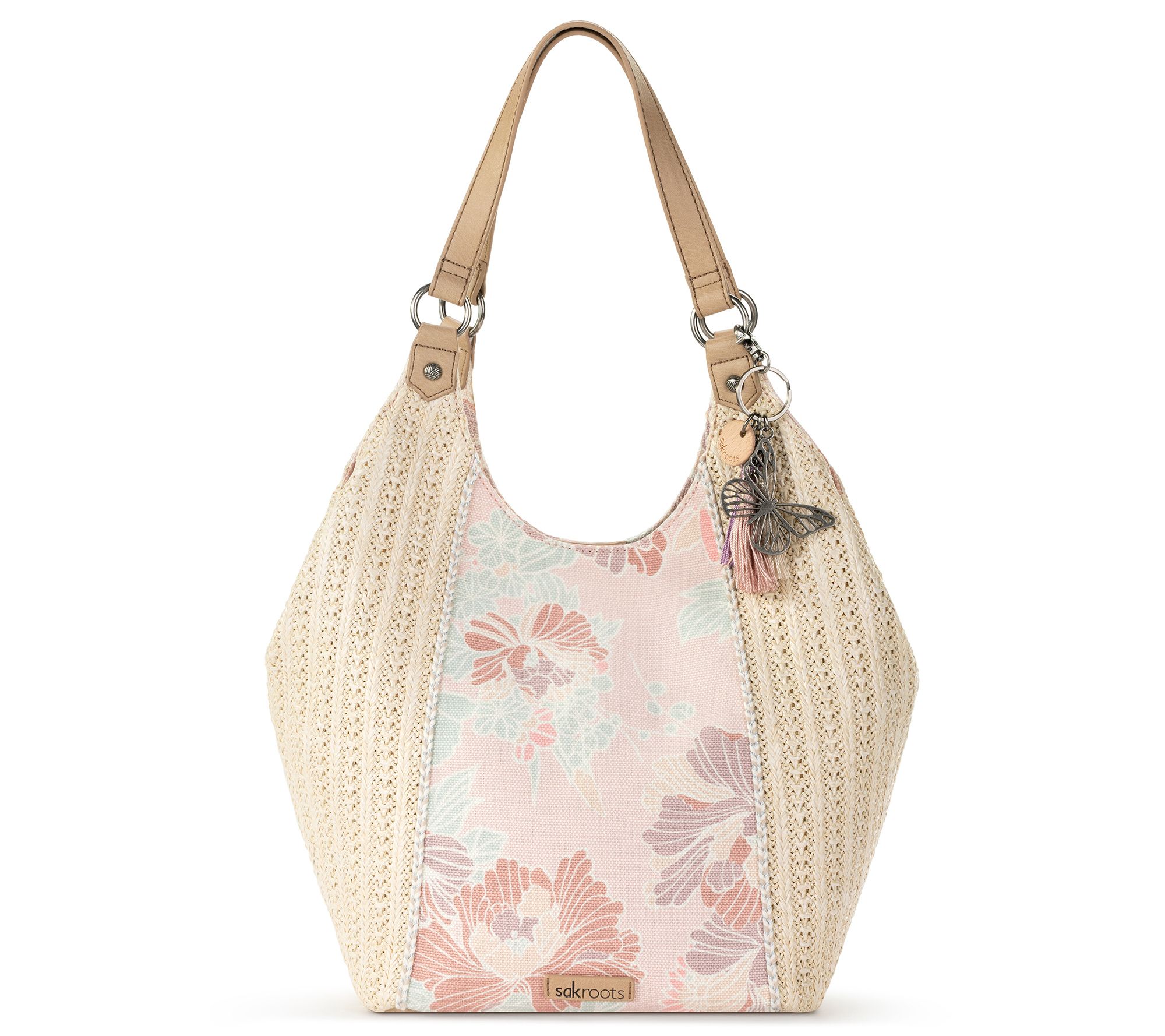 Sakroots Roma Straw Shopper