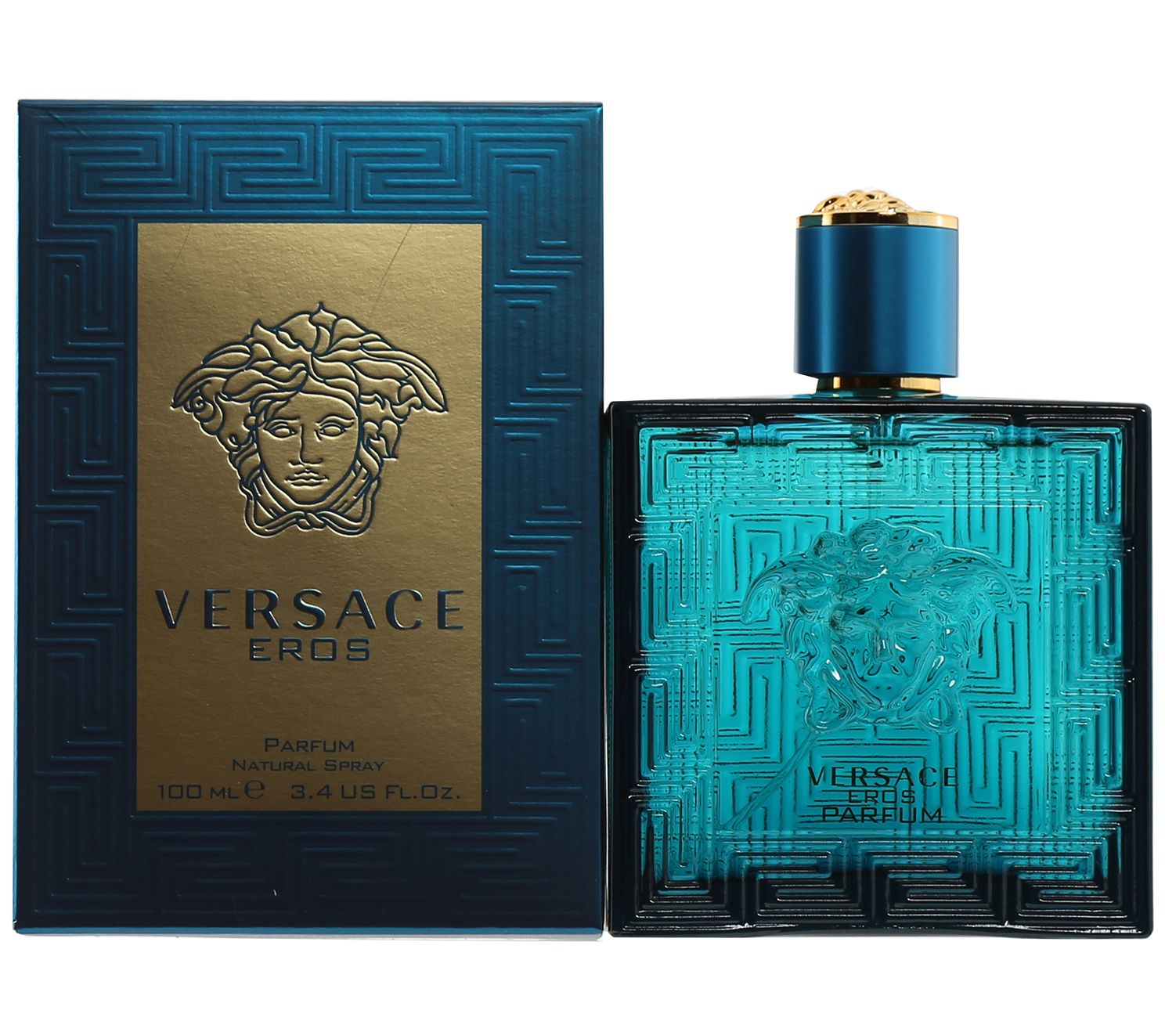 Versace Eros Eau de Parfum Spray 3.4oz Men