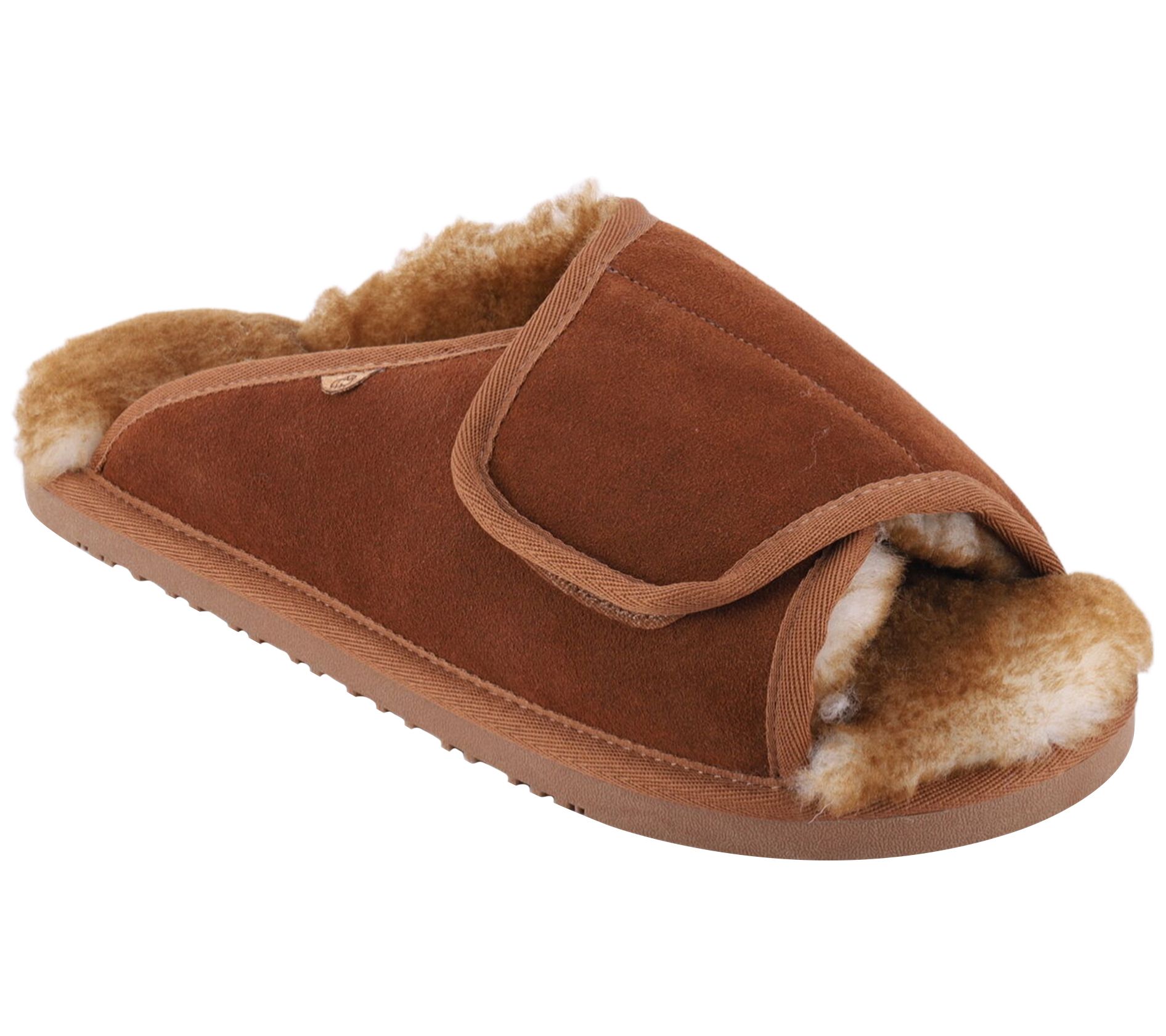 Men's discount adjustable slippers