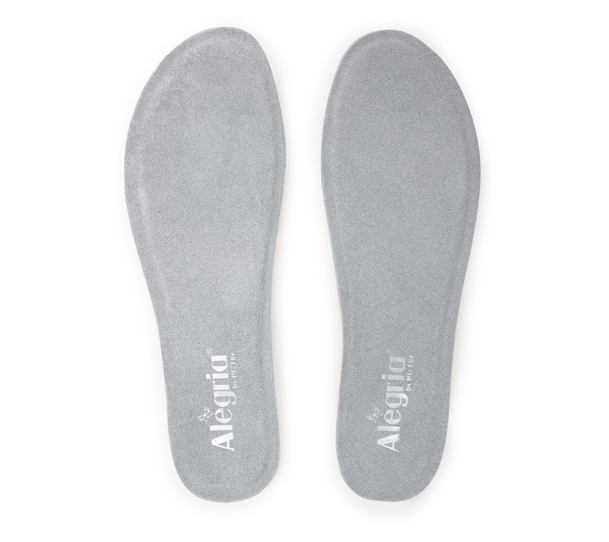 Alegria Wedge Grey Footbed - Wide