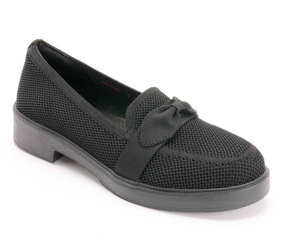 Skechers Cleo Recycled Washable Vegan Knit Loafers - Taylor