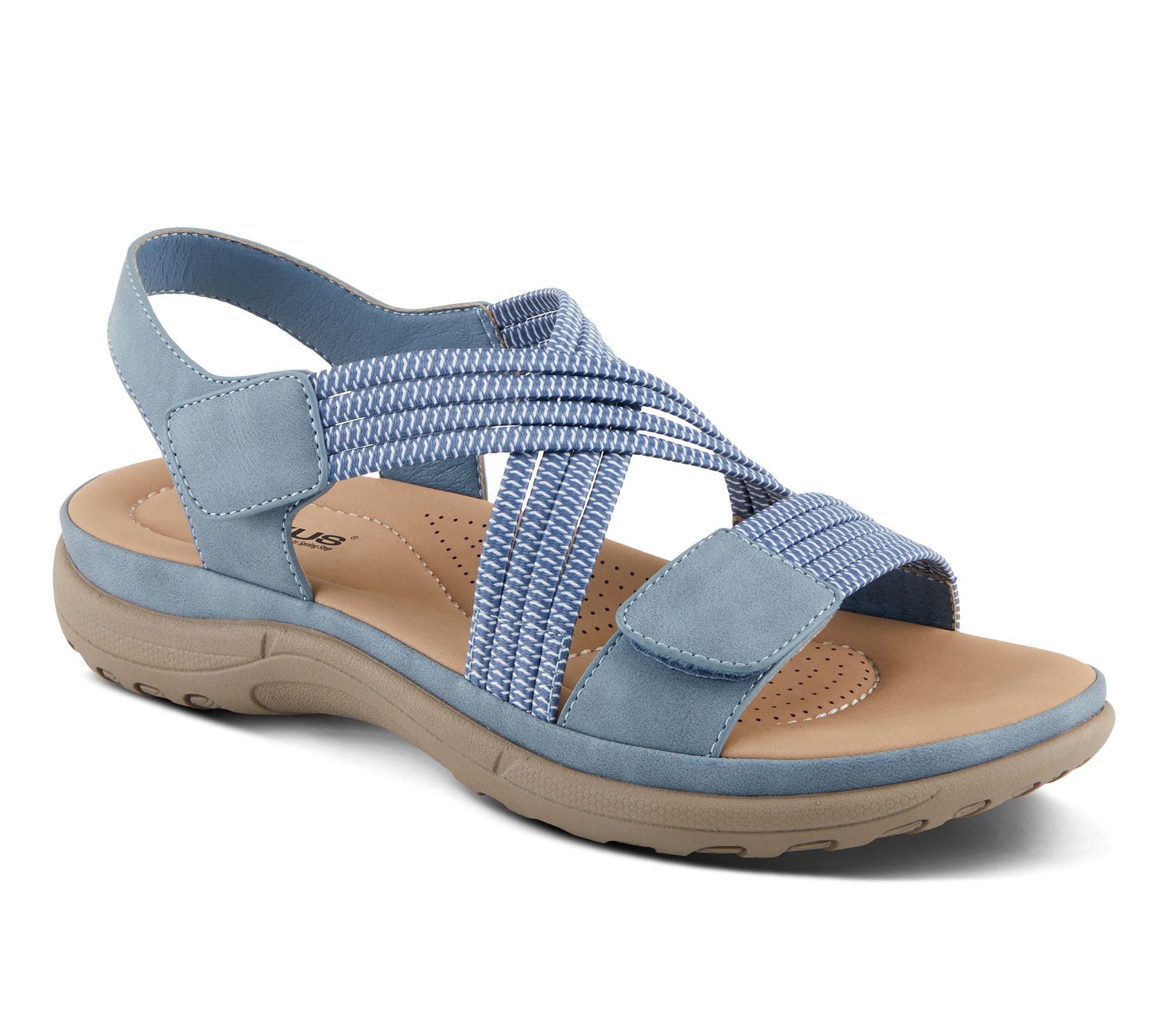 Flexus by Spring Step Cross Over Sandals - Crossbeam