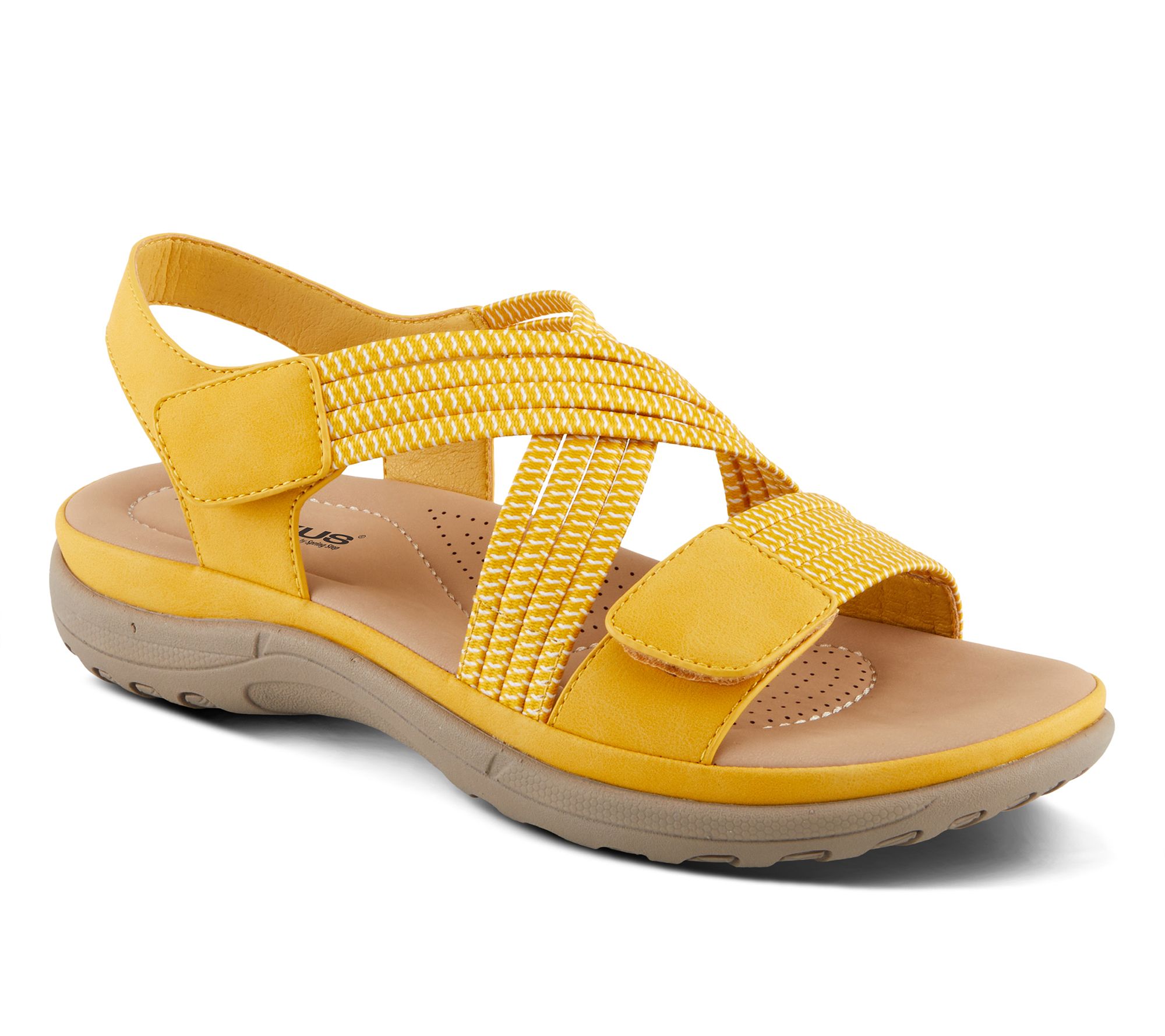Flexus by Spring Step Cross Over Sandals - Crossbeam
