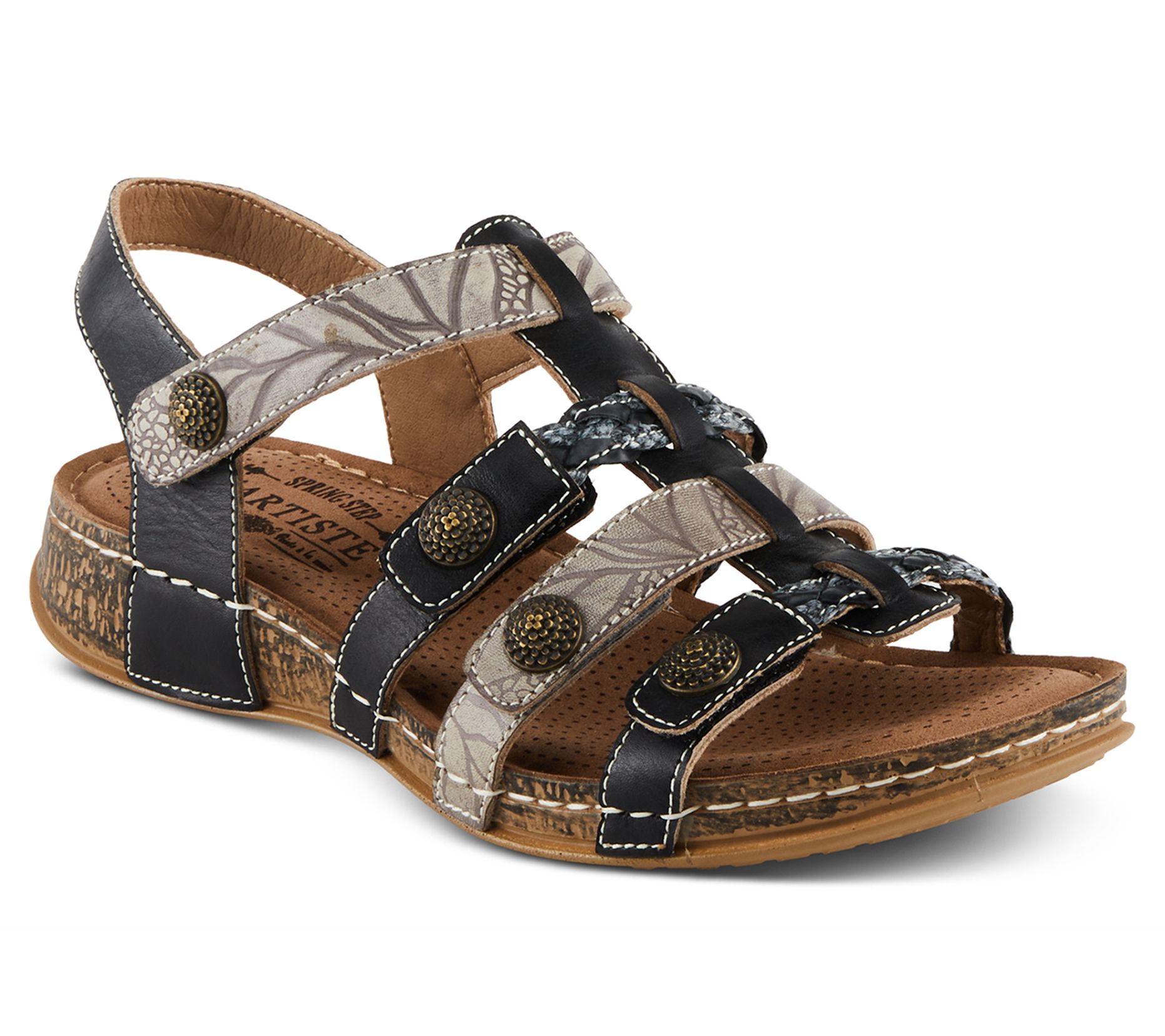 L'Artiste by Spring Step Leather Sandals - Delila