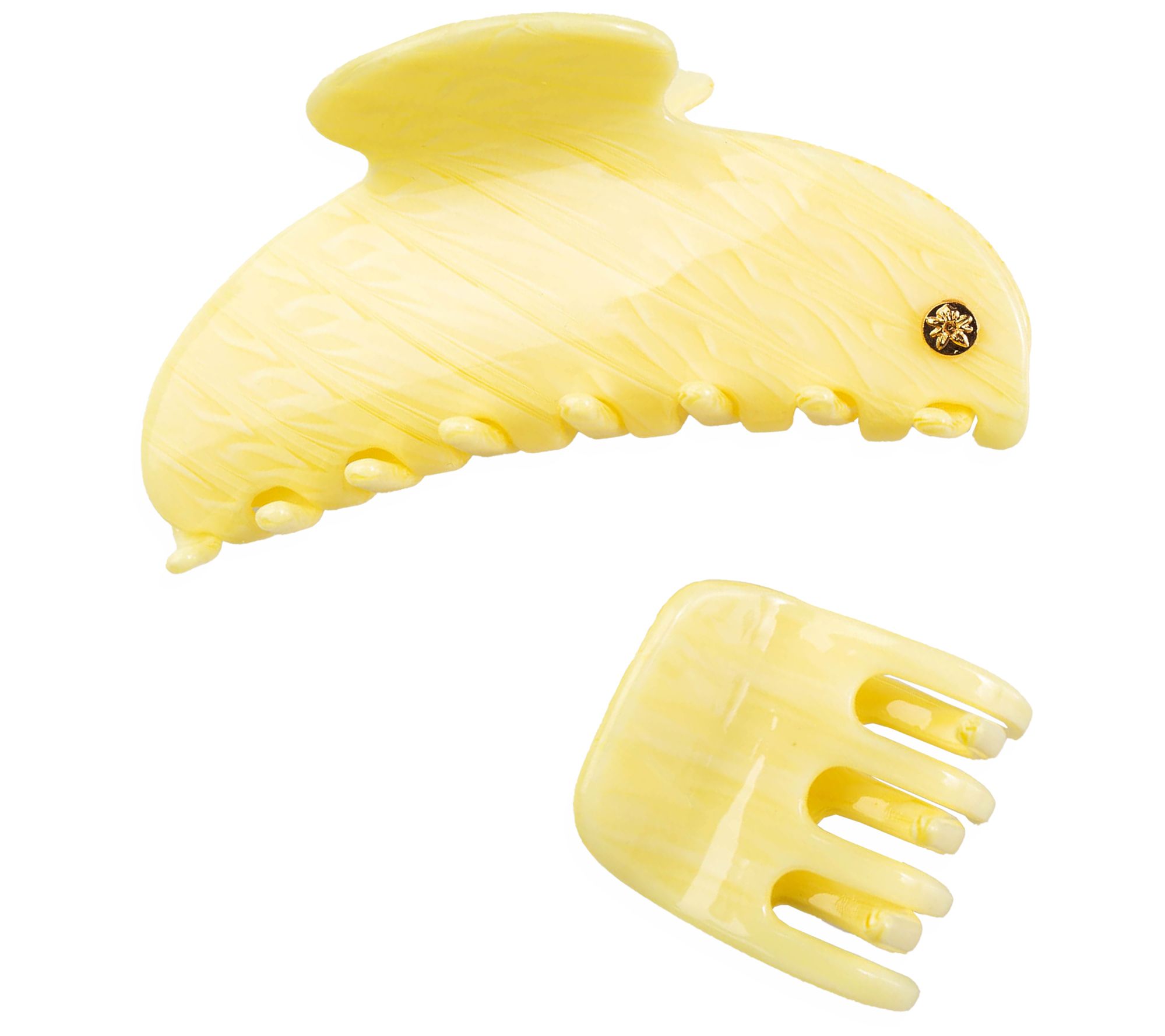 Violet and Brooks Samantha Acetate Everyday Hair Claw Clip Set