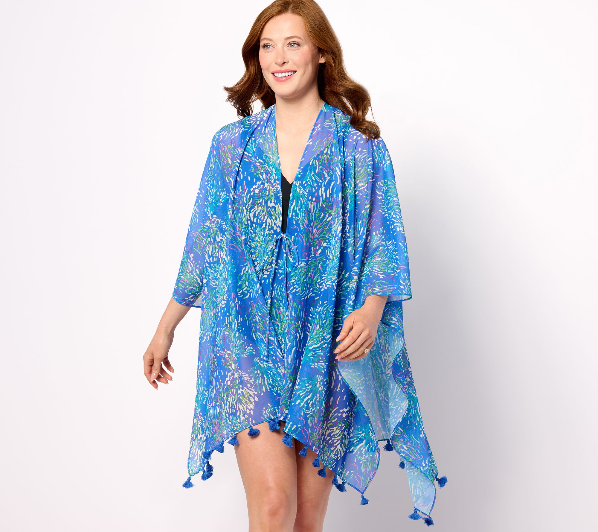 "As Is" Belle Beach by Kim Gravel Tropi- Cool Key West Cover Up