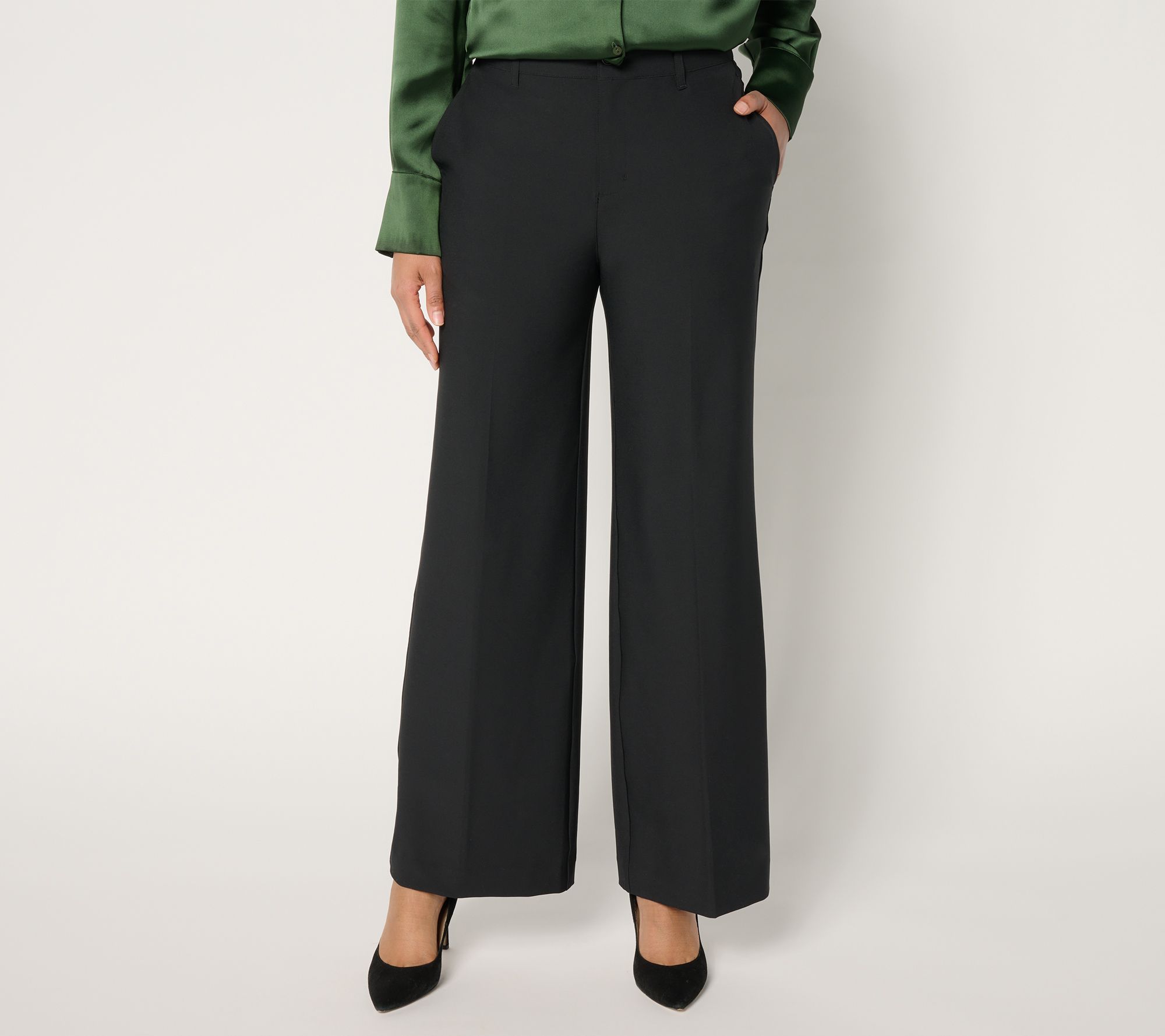 BEAUTIFUL by Lawrence Zarian Regular Wide Leg Tailored Pant