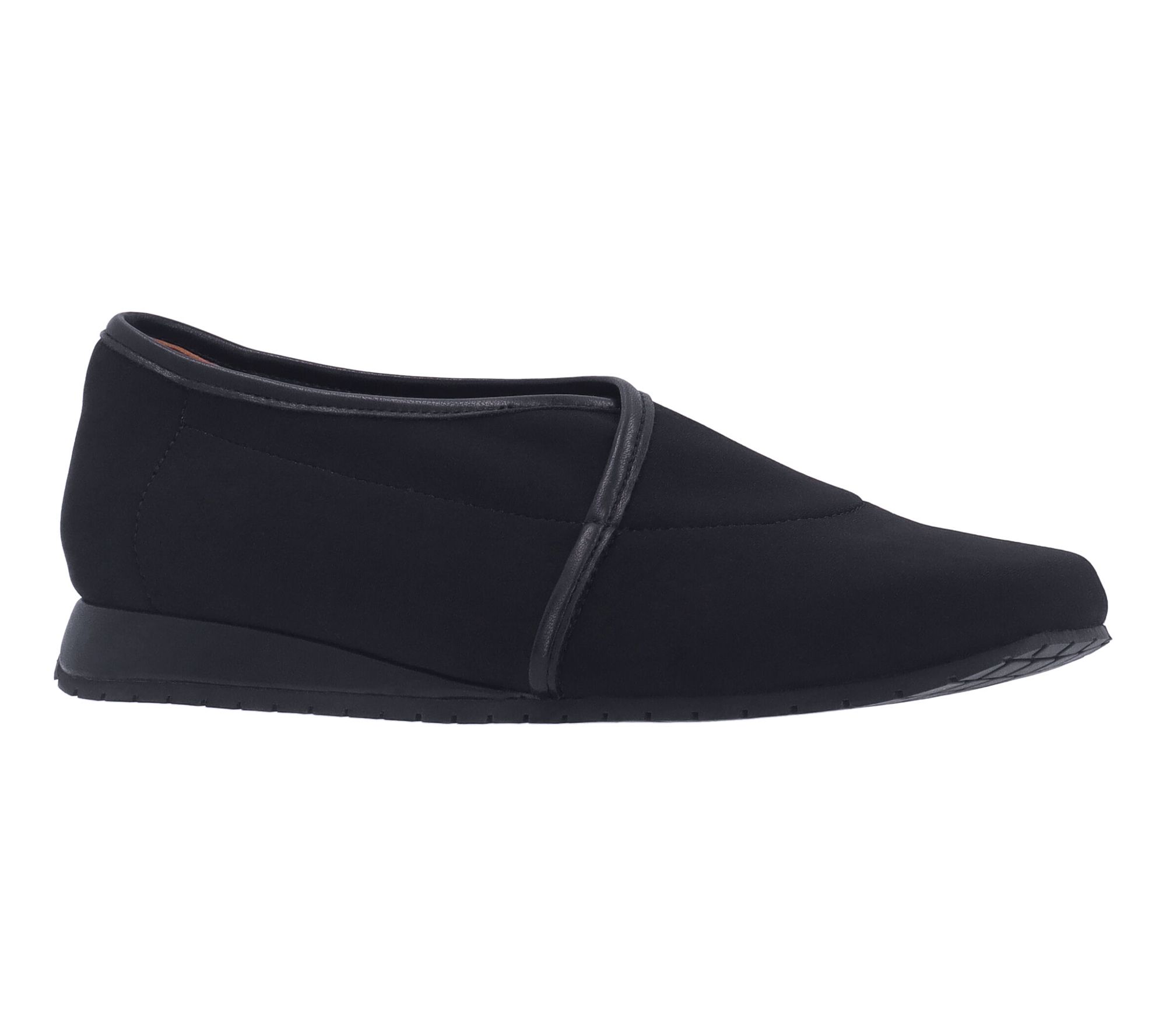 L'Amour Des Pieds Slip On Wedge- Taura Microfib er