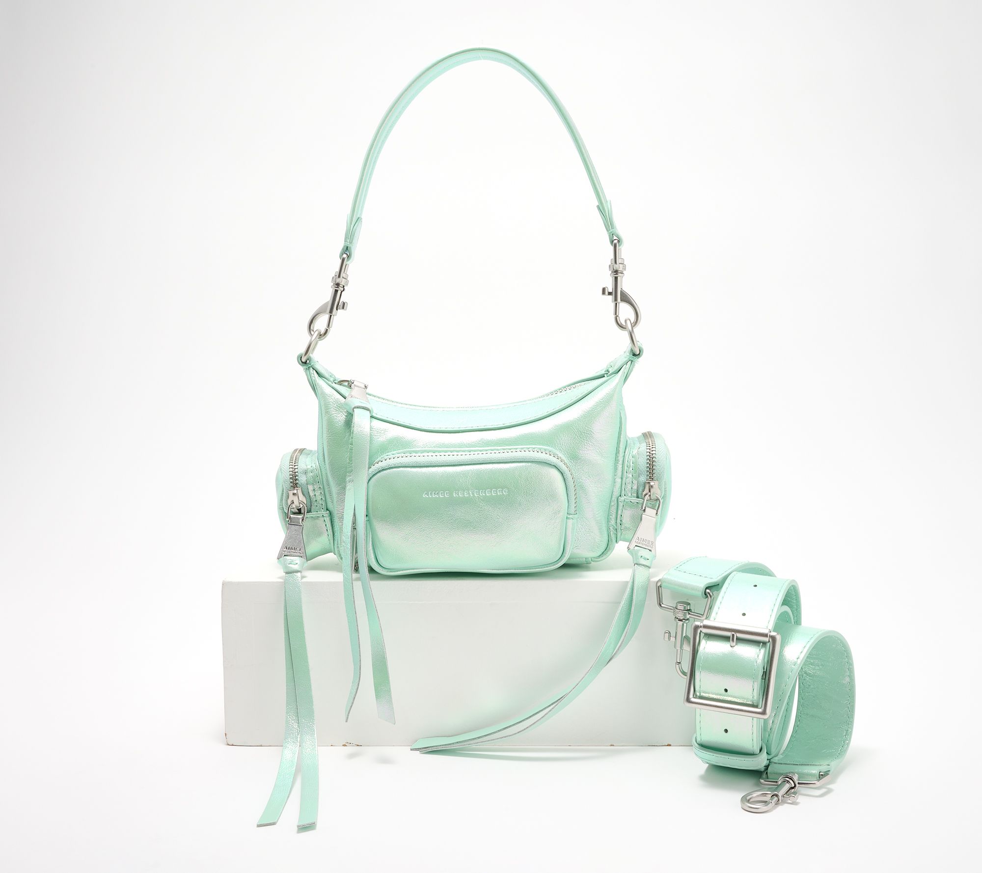 Aimee Kestenberg Leather Away We Go Mini Crossbody