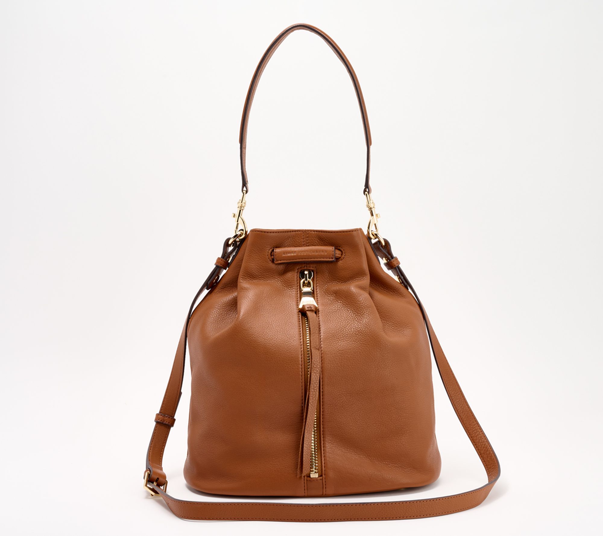 As Is Aimee Kestenberg Cabo Leather Convert.Shoulder Bag