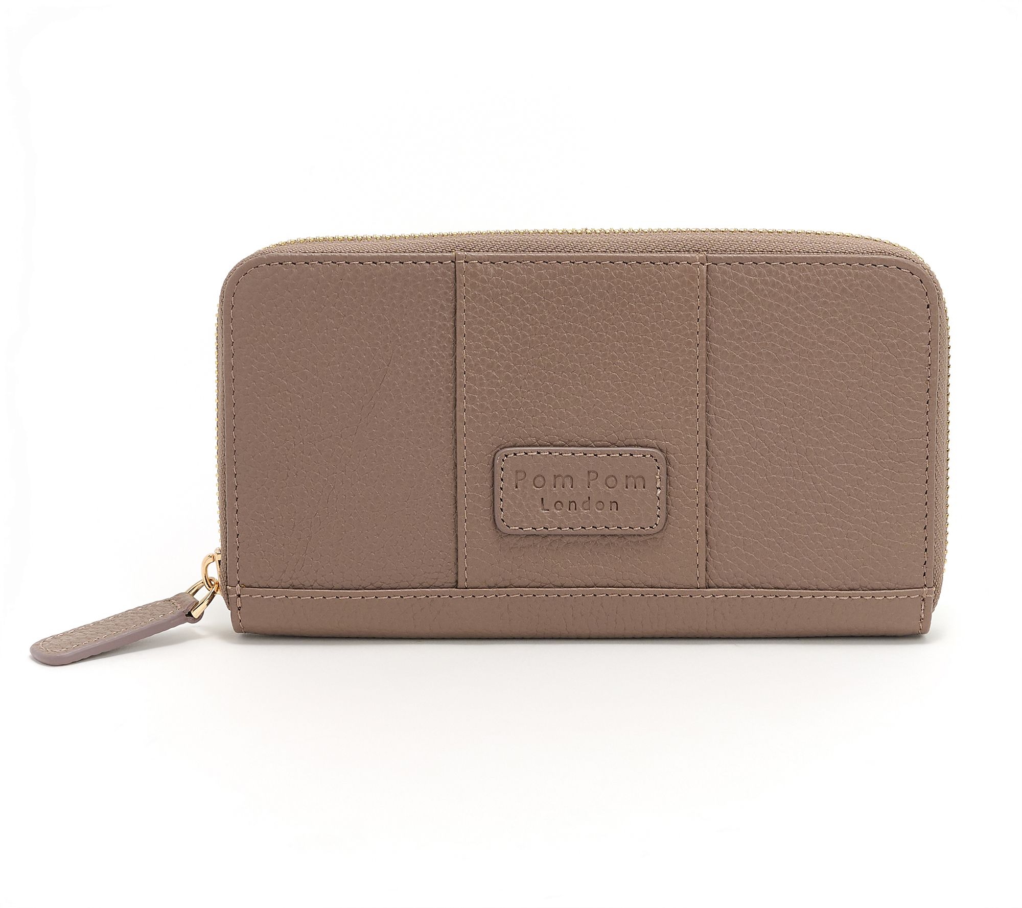 Pom Pom London Leather Continental Chelsea Wallet
