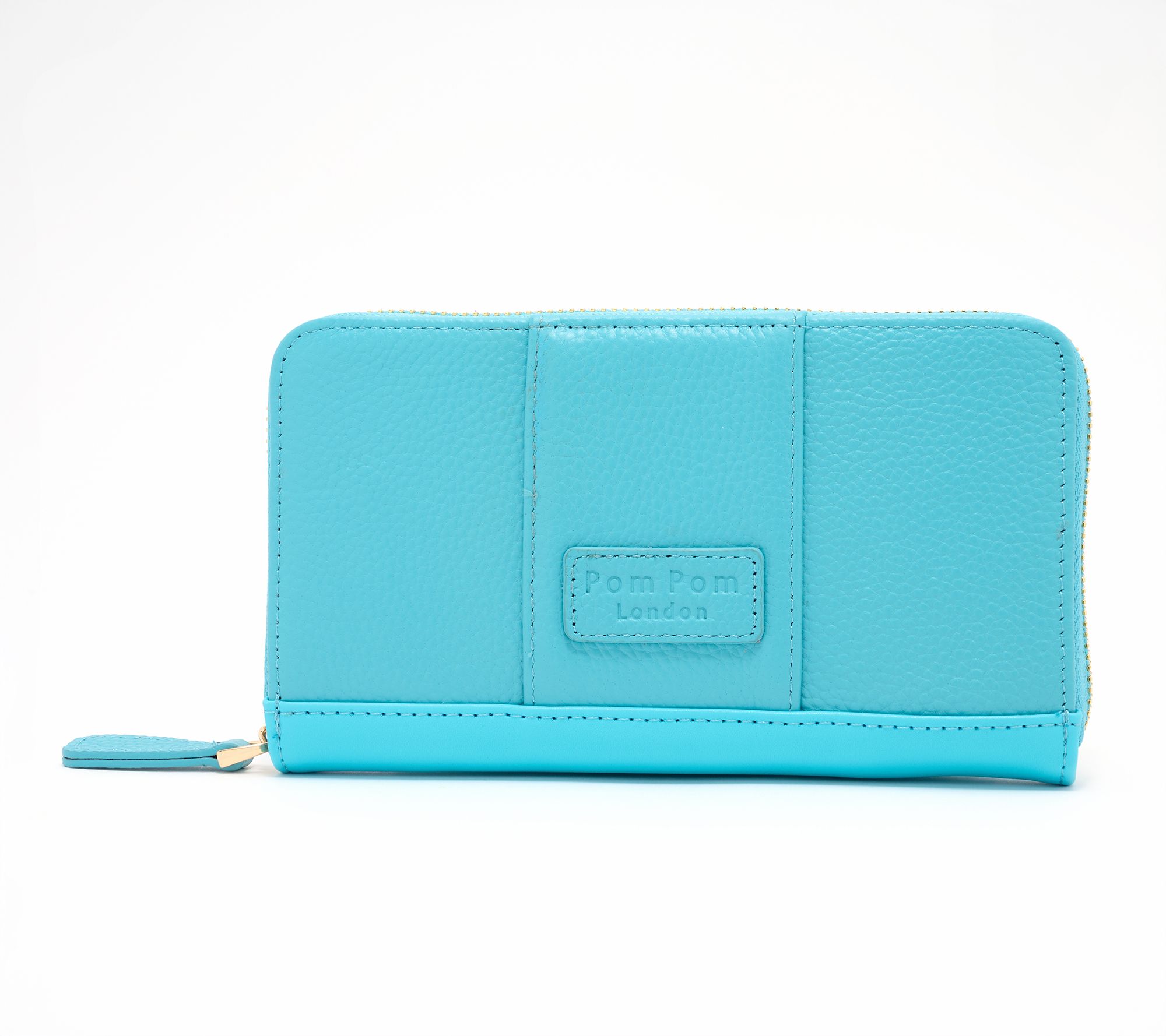Pom Pom London Leather Continental Chelsea Wallet