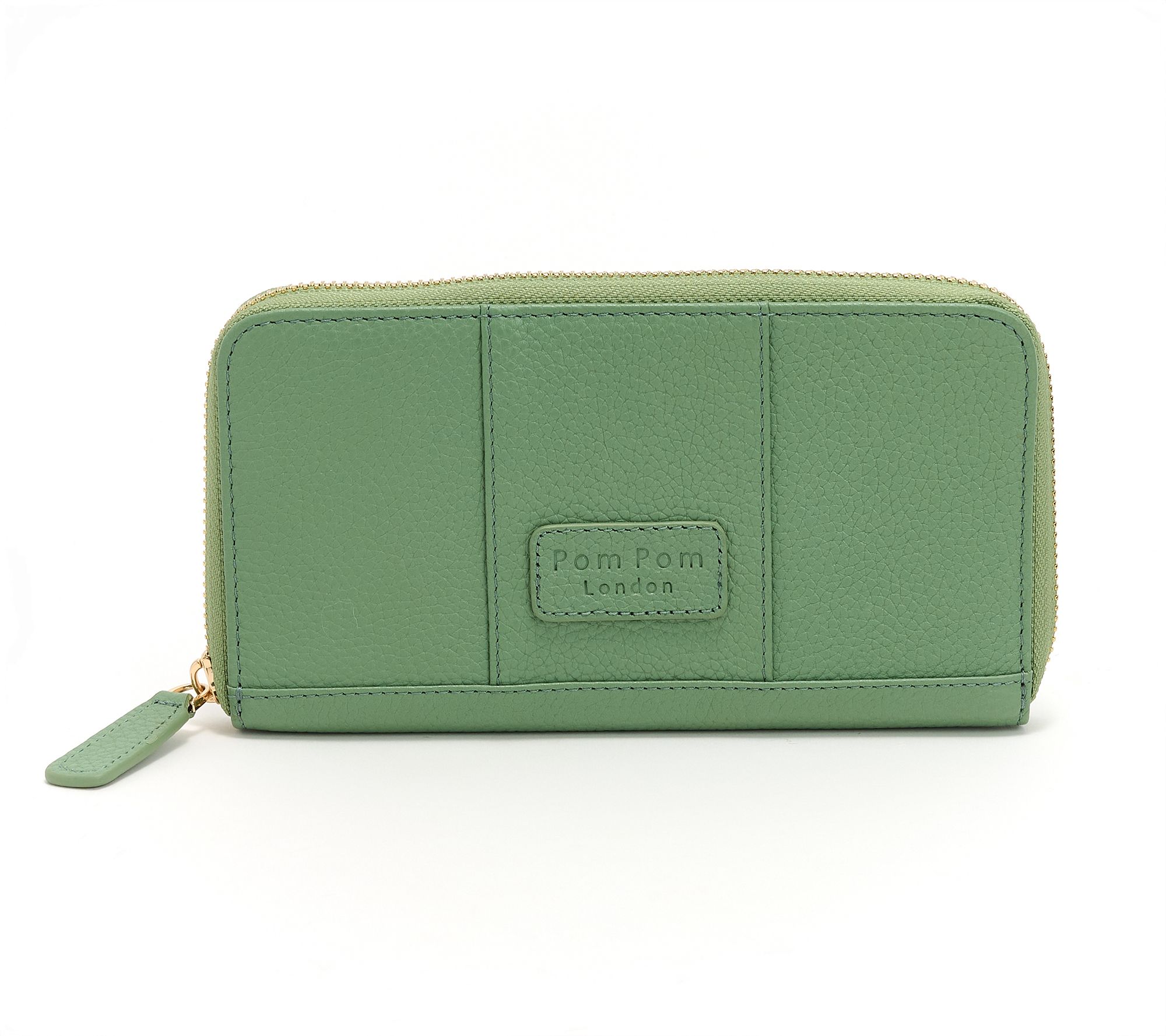 Pom Pom London Leather Continental Chelsea Wallet