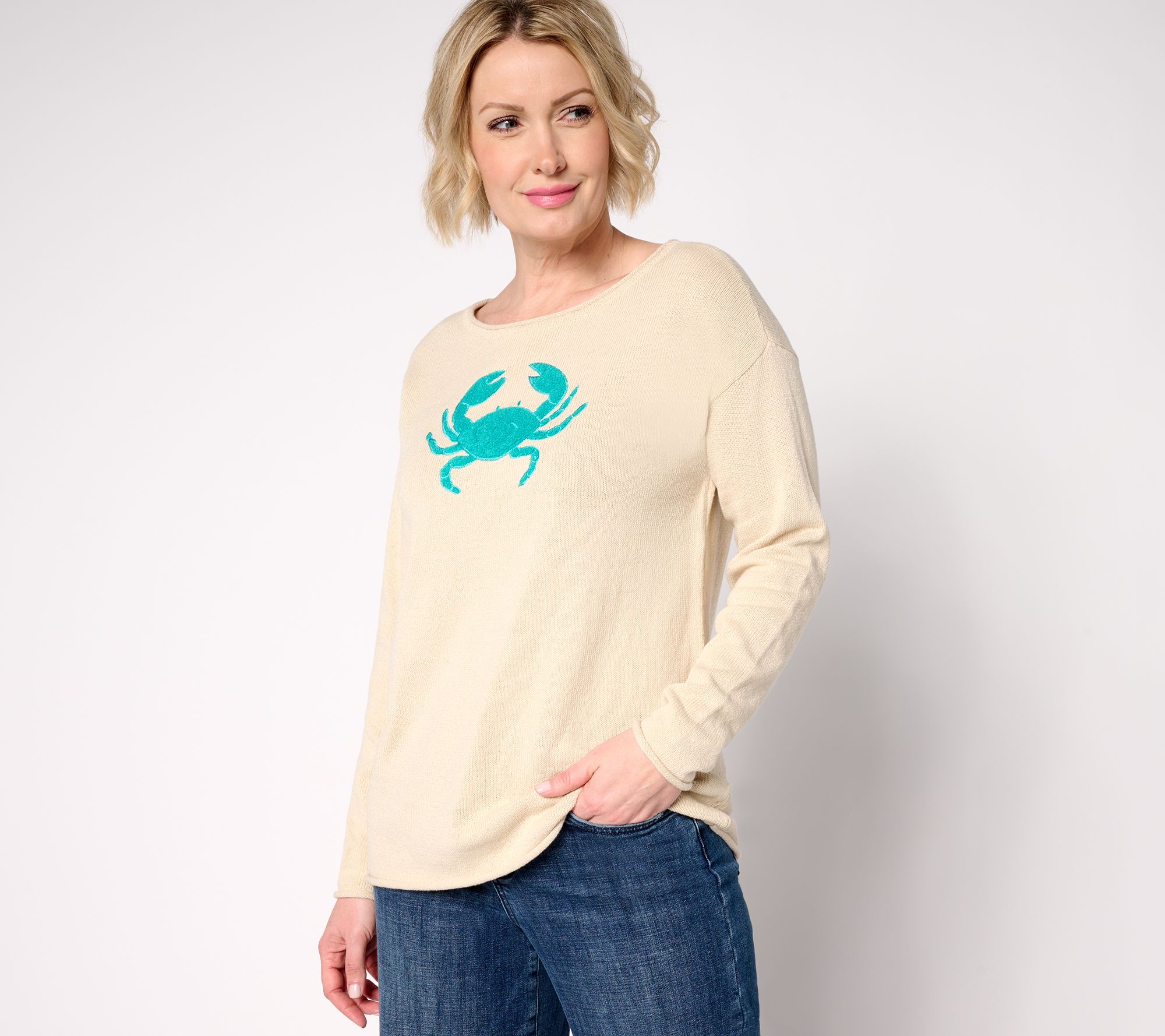 Belle by Kim Gravel Harbor Island Sweater