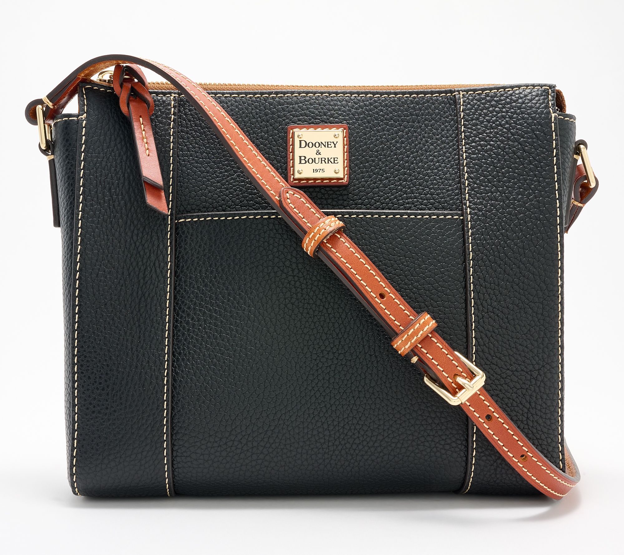 "As Is" Dooney & Bourke Pebble Leather Large Lexington Crossbody