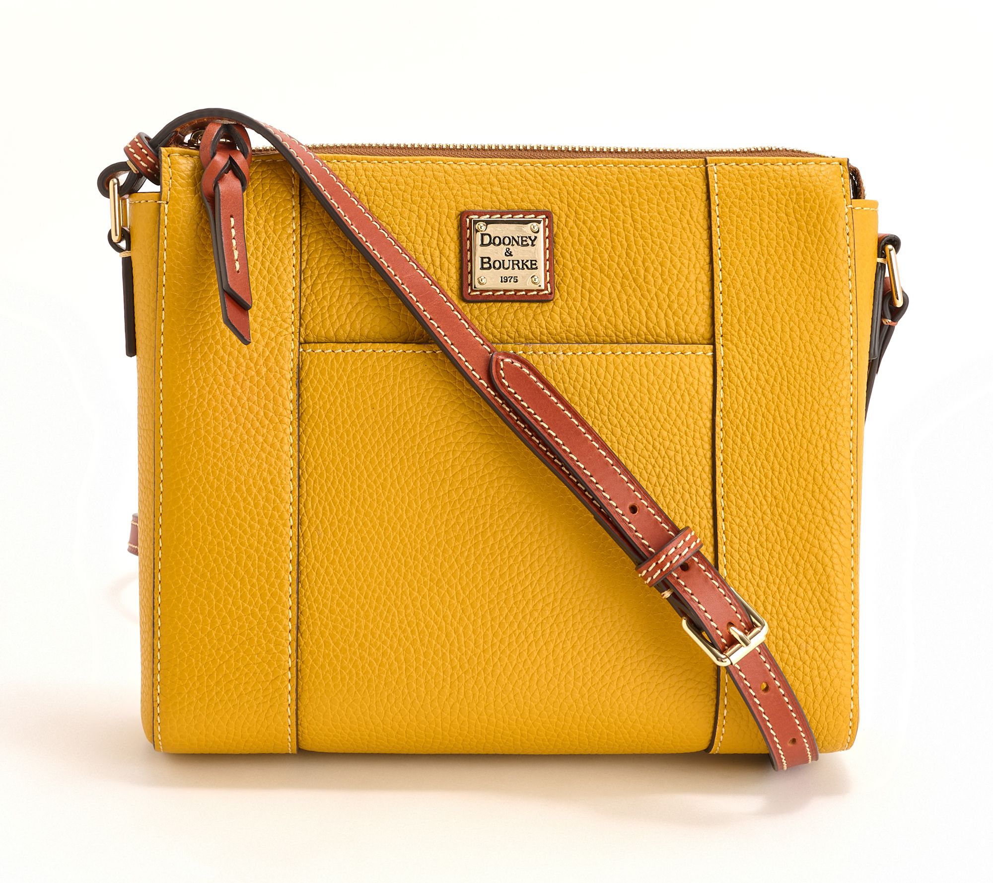 "As Is" Dooney & Bourke Pebble Leather Large Lexington Crossbody