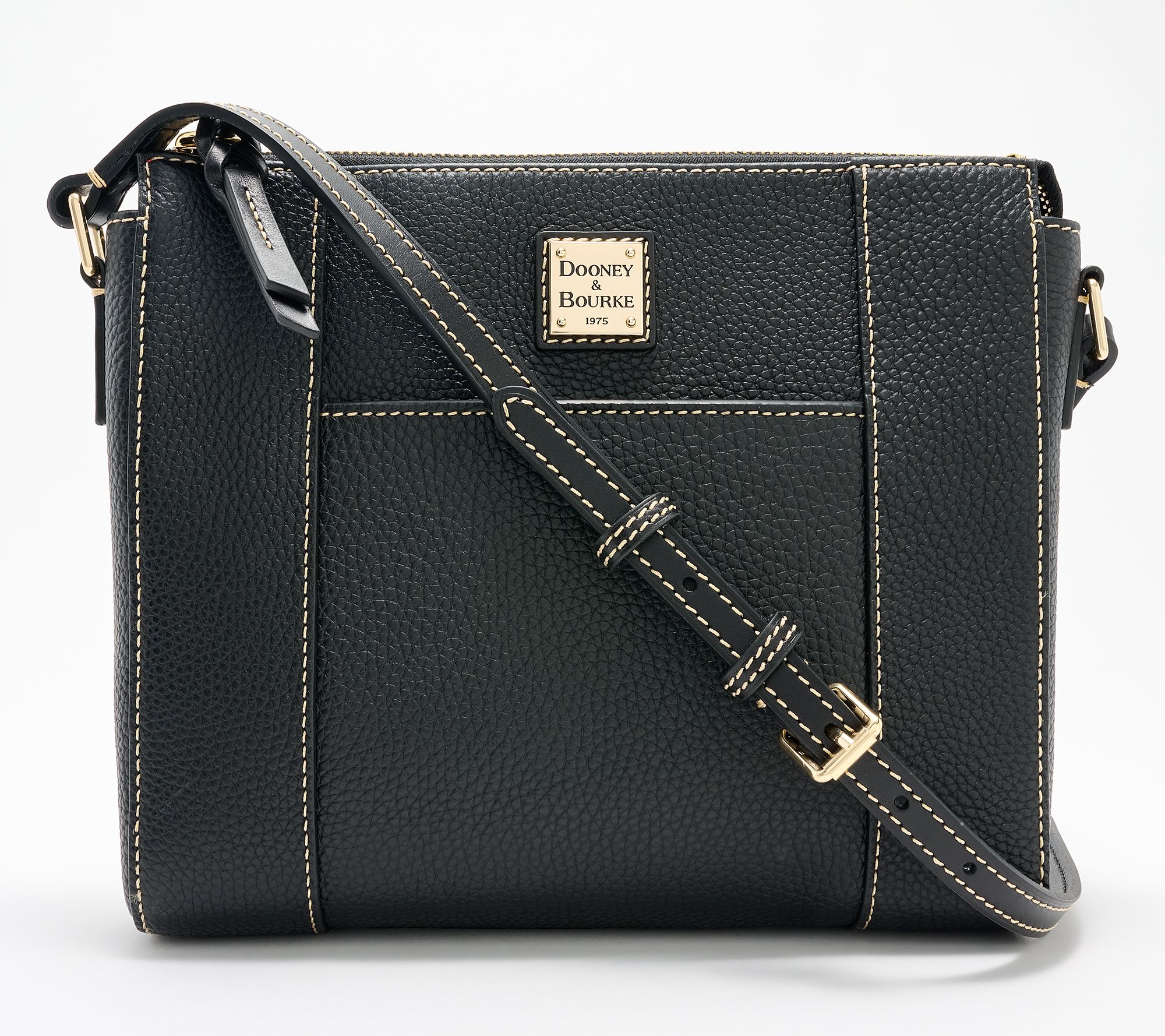 "As Is" Dooney & Bourke Pebble Leather Large Lexington Crossbody