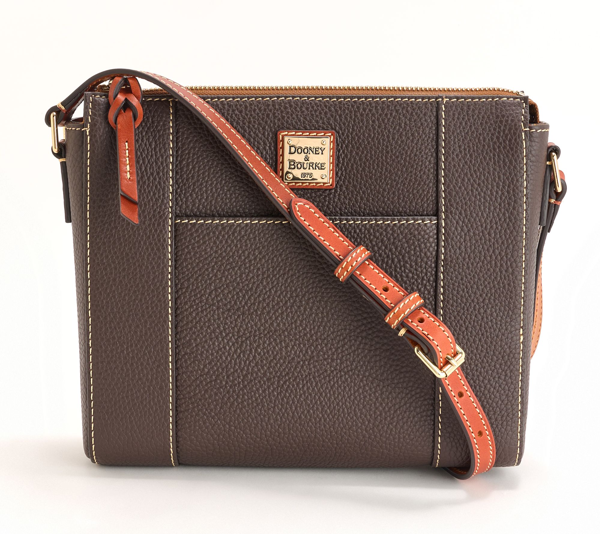 "As Is" Dooney & Bourke Pebble Leather Large Lexington Crossbody
