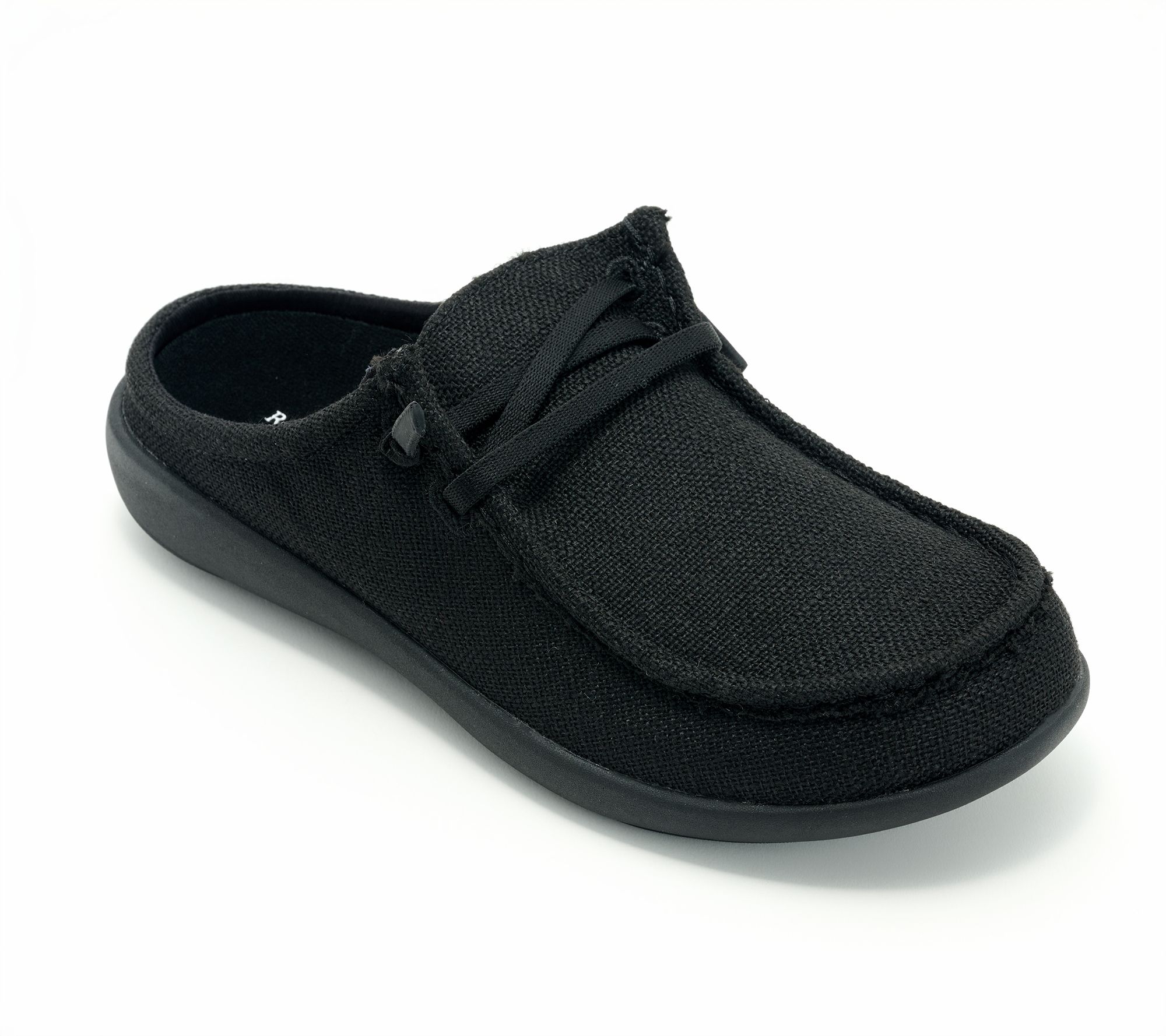 Revitalign Orthotic Memory Foam Canvas Mules - Carefree Clog