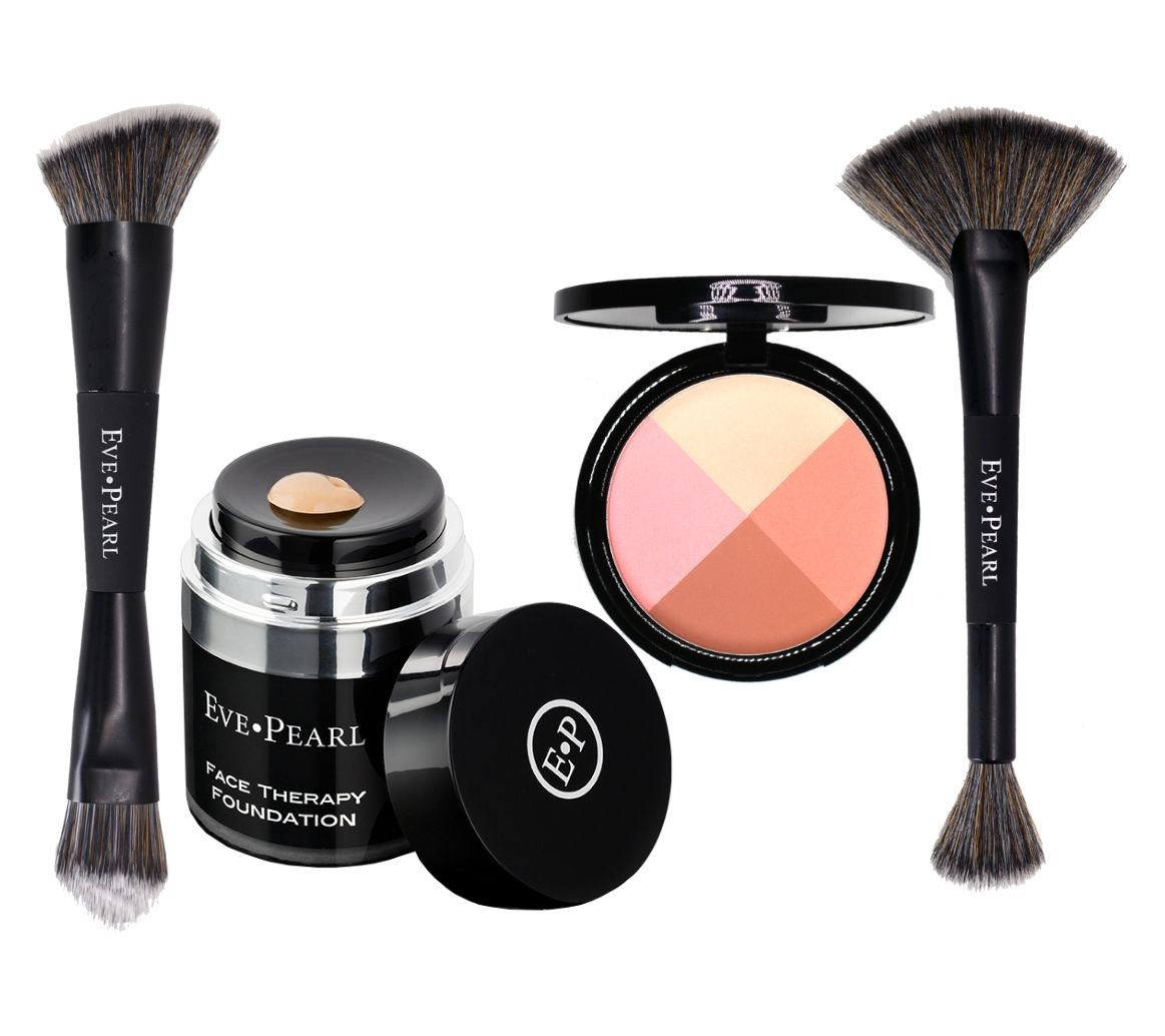 EVE PEARL 4-Pc Face Therapy Foundation & BlushCollection