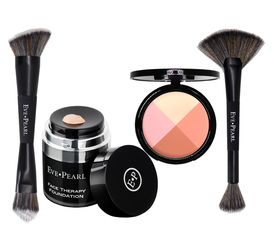 EVE PEARL 4-Pc Face Therapy Foundation & BlushCollection