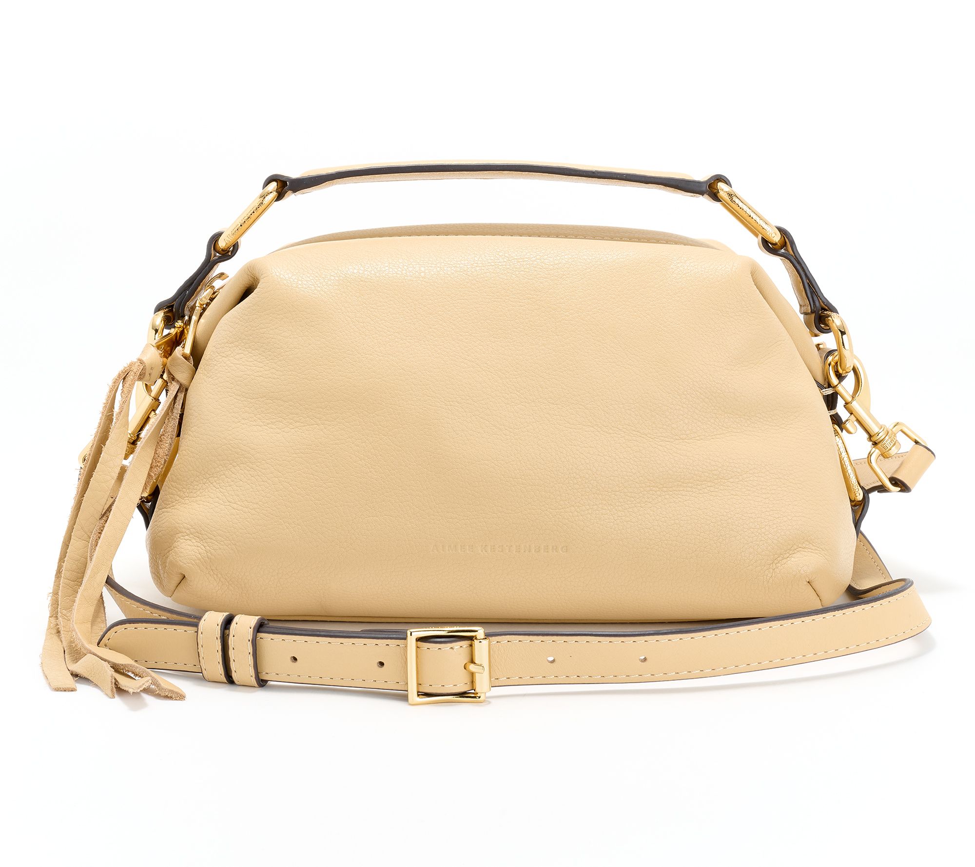 "As Is" Aimee Kestenberg The Dumpling Leather Top Handle Bag