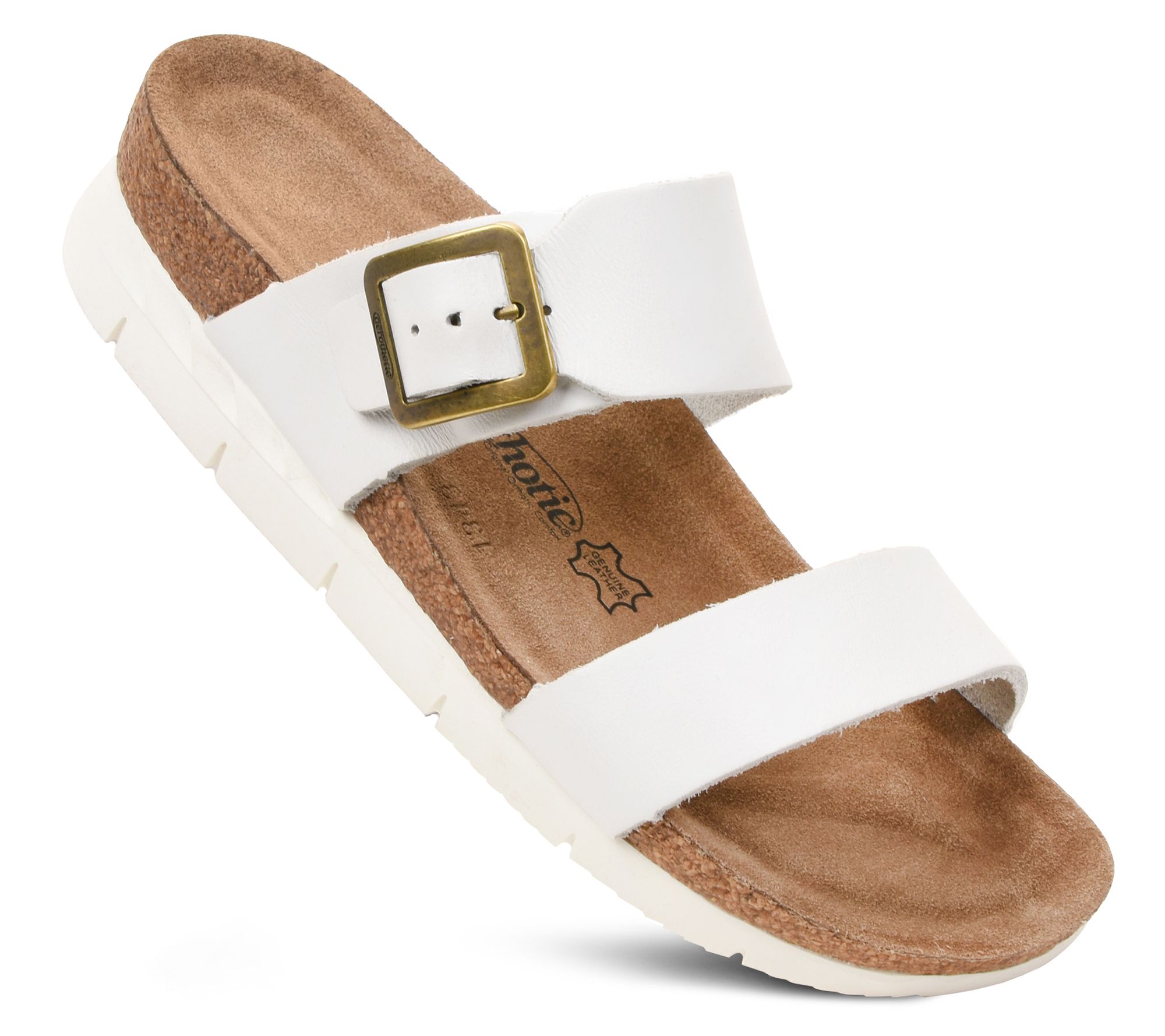 Aerothotic Florence Genuine Leather Platform Sandals