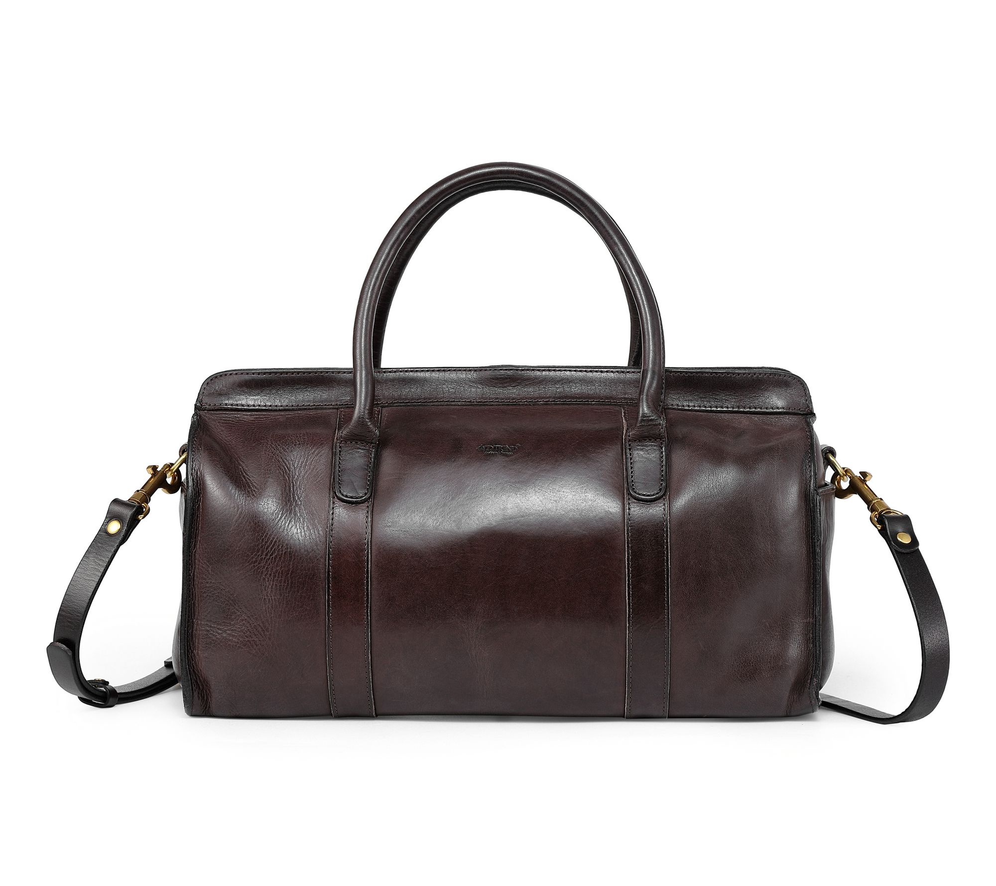 Old Trend Larkspur Leather Satchel with Shoulder Strap