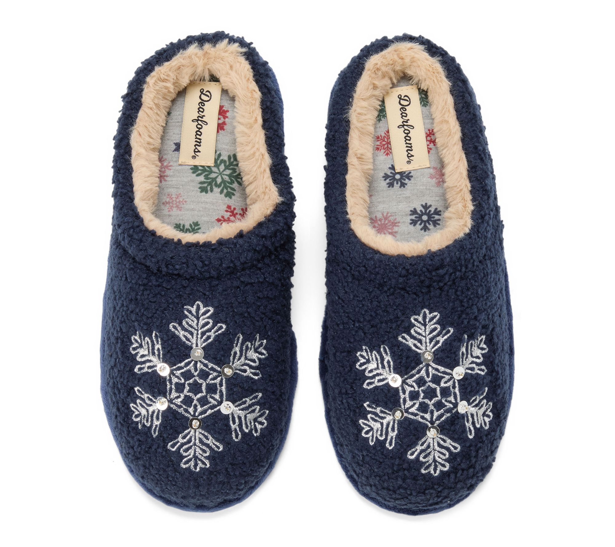 Dearfoams Women's Christmas Holiday ClogSlipper