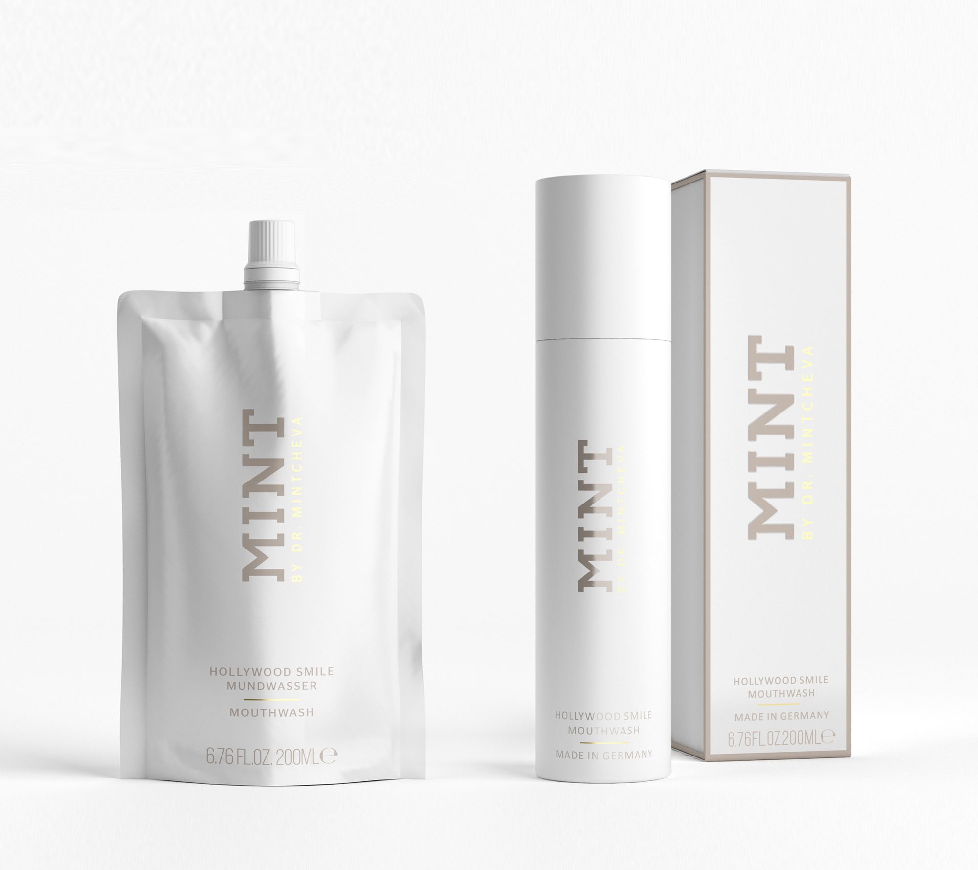 MINT Hollywood Smile Mouthwash and Refill